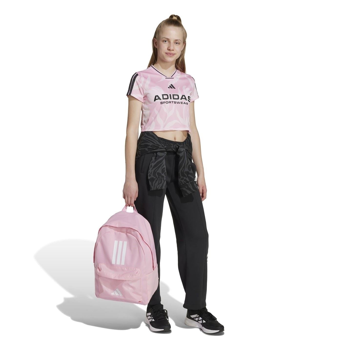 adidas House Of Tiro Colors Of Football Crop T-Shirt Juniors