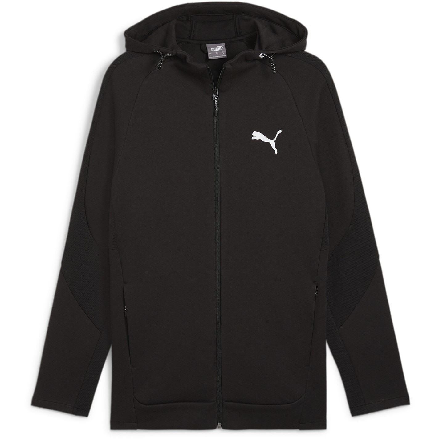 Puma Full Zip Hooded Hip Length Relaxed Fit Top