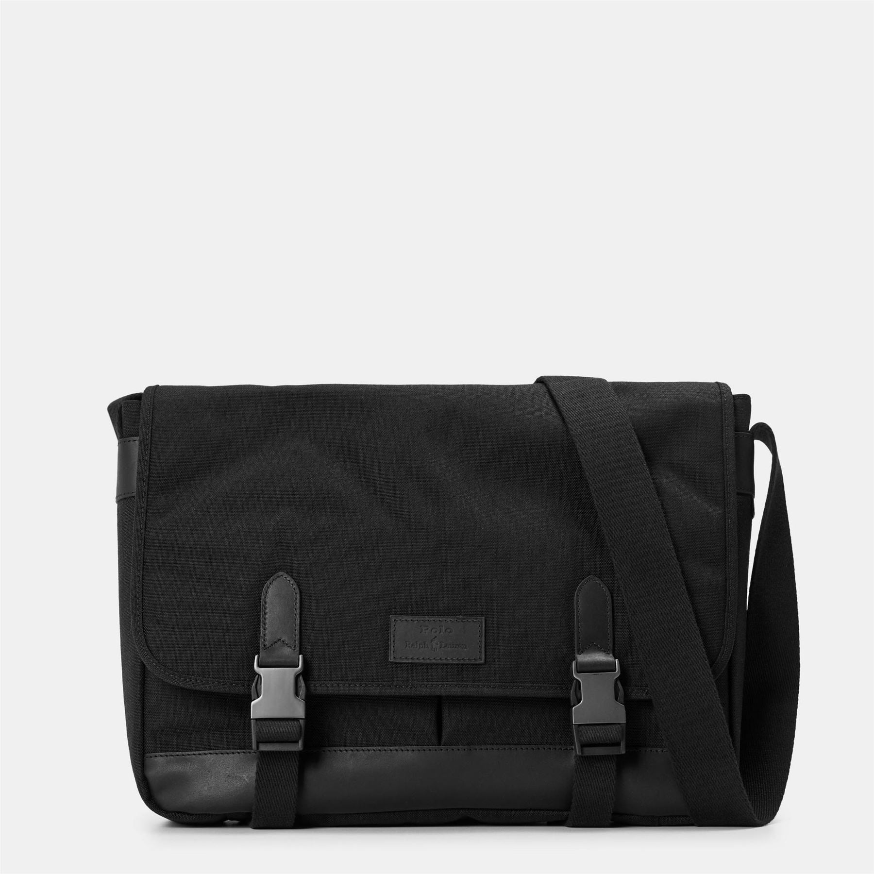 Polo Ralph Lauren Rectangle Shape Messenger Bag with Logo Patch
