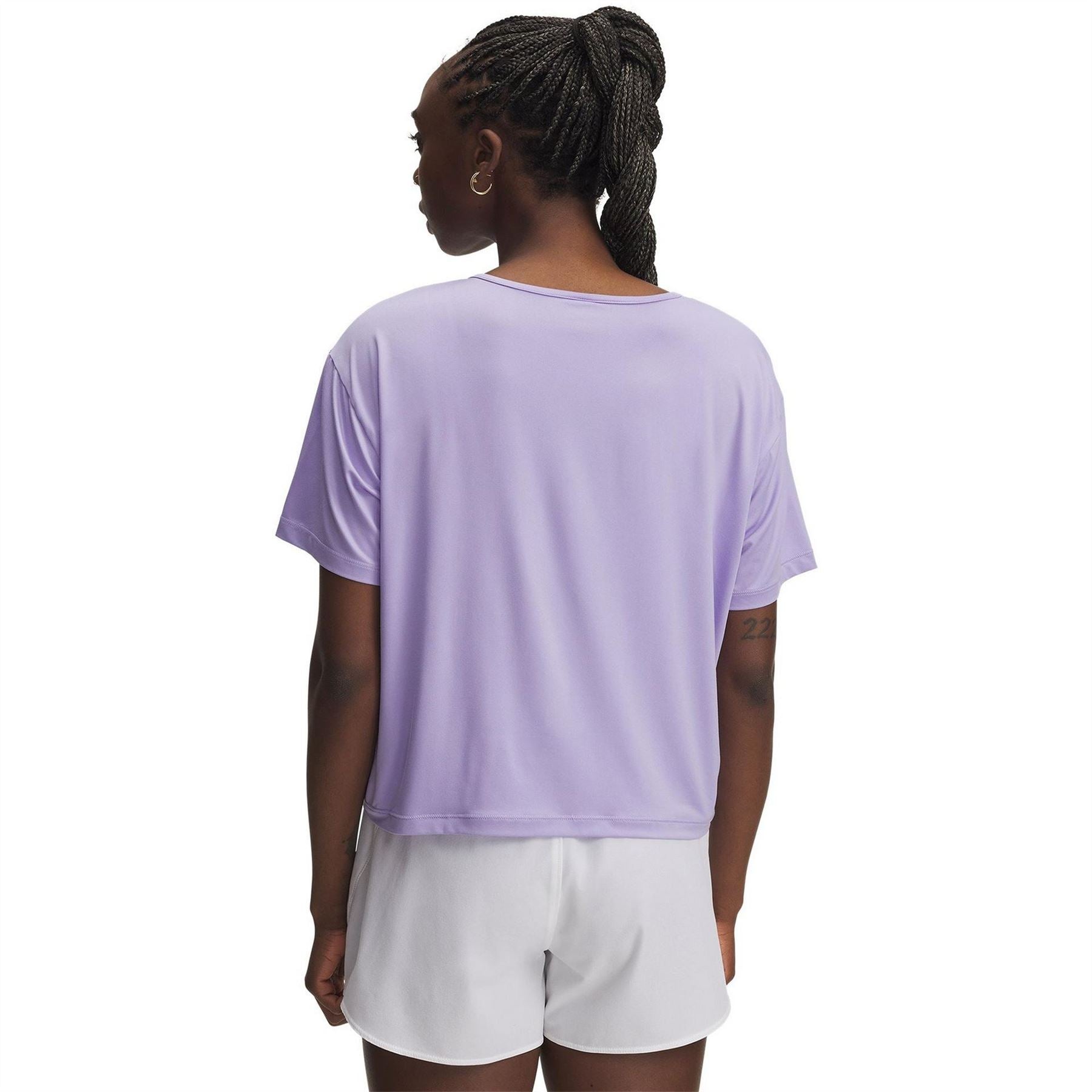 Under Armour Womens Armour Motion Ss Gym Top