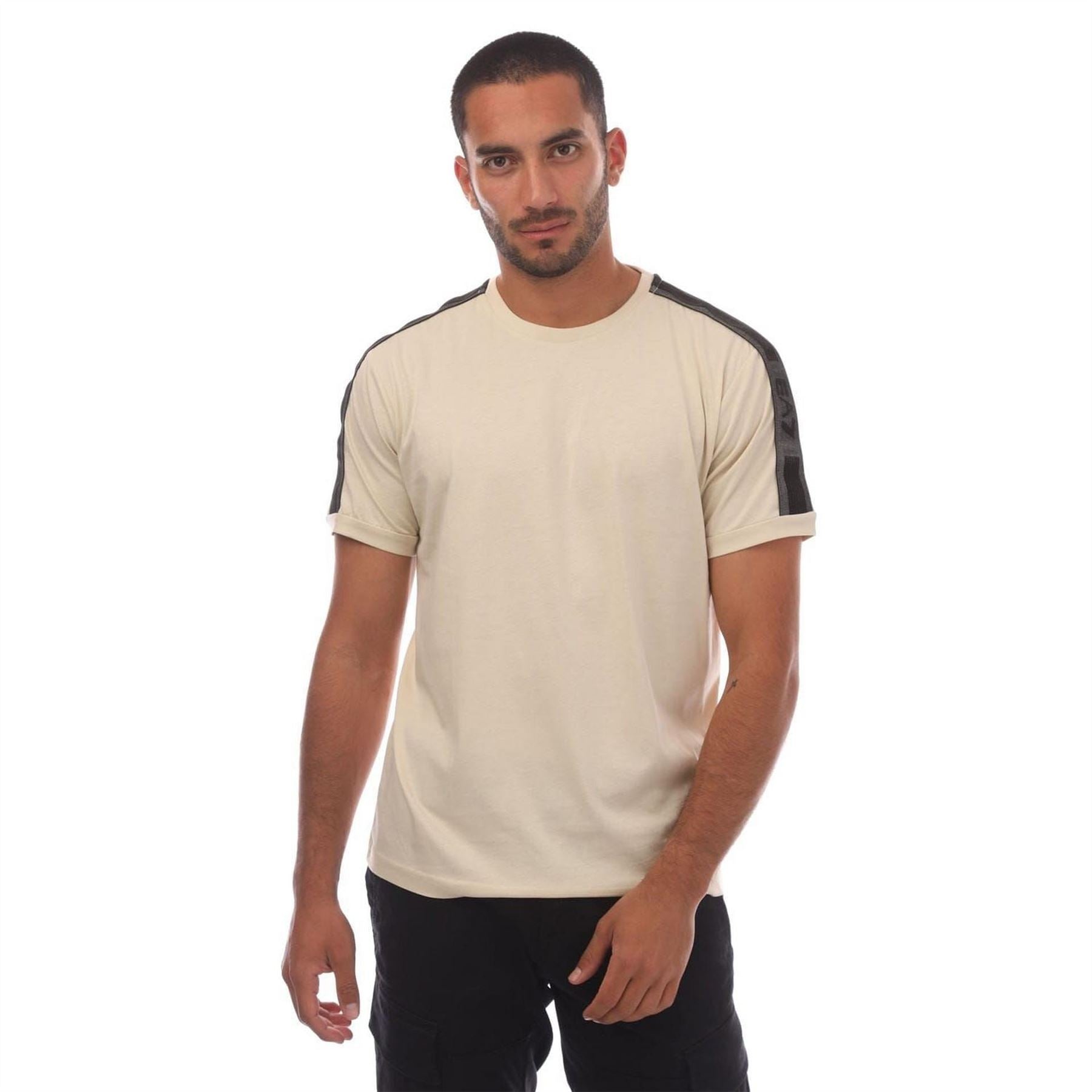 EA7 Series Cotton Jersey T-Shirt