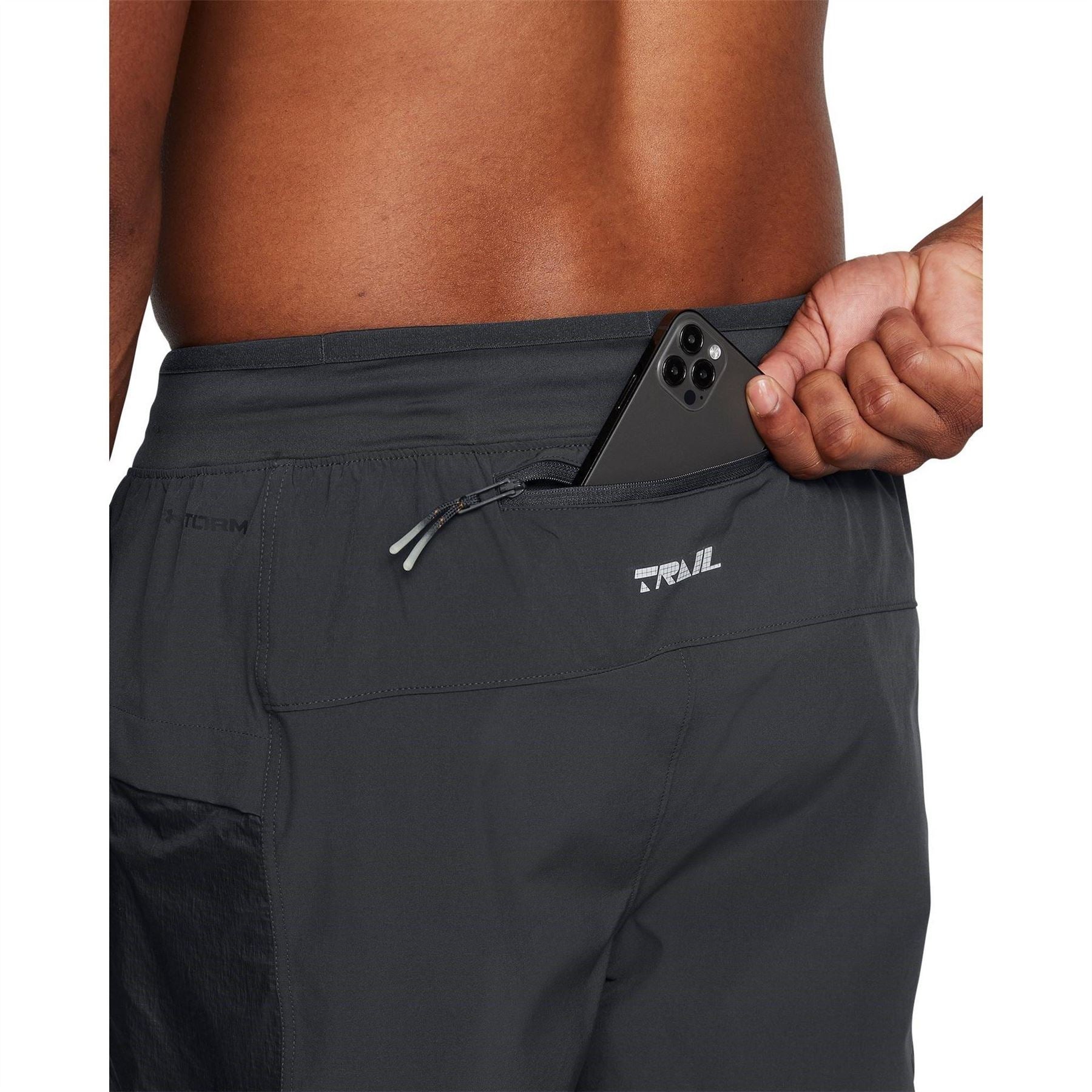 Under Armour Solid Patterned Trail Run Joggers