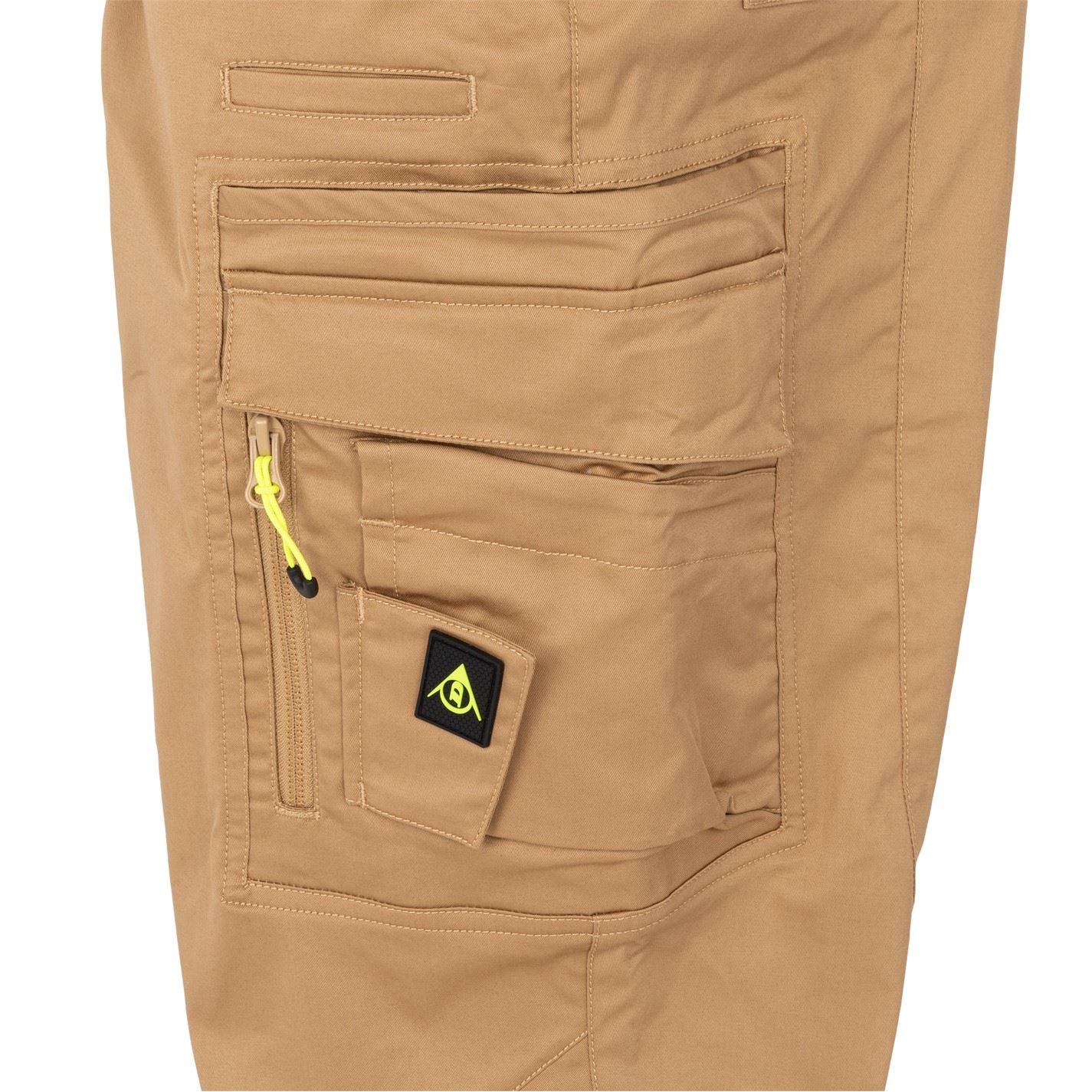 Dunlop Mens Elasticated Cuff Work Trousers