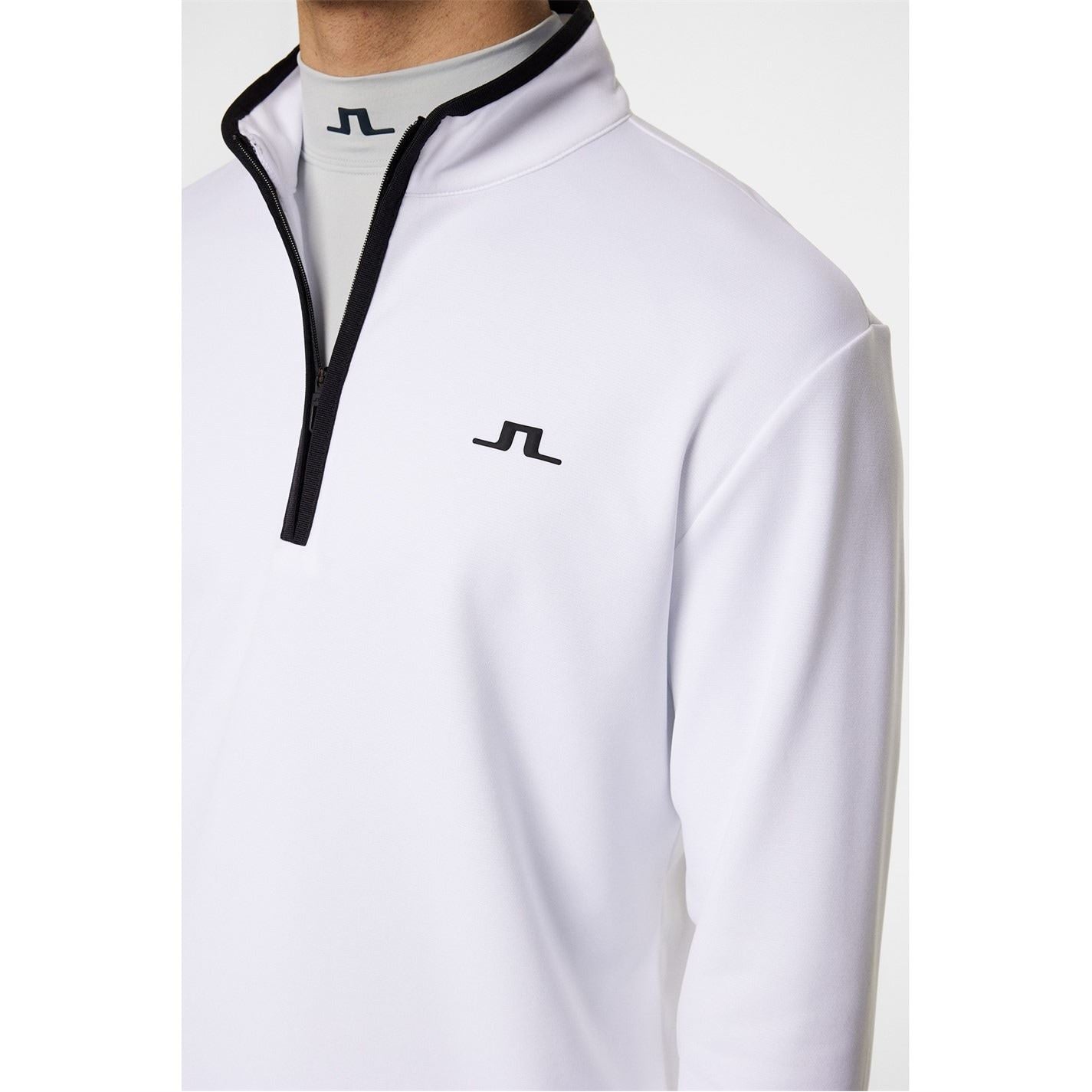 J Lindeberg Golf Half-Zip Regular Fit Long Sleeve Sweatshirt