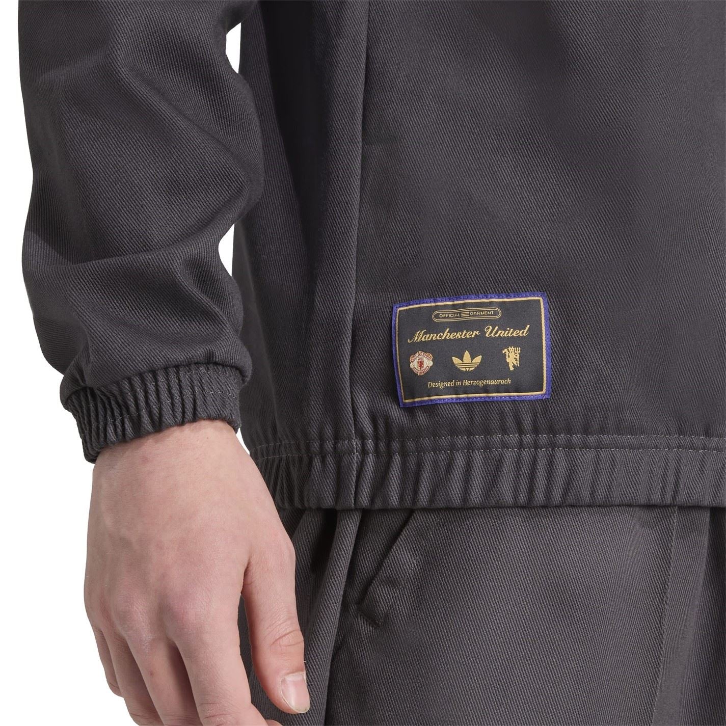 adidas Mens Manchester United Icons Drill Top