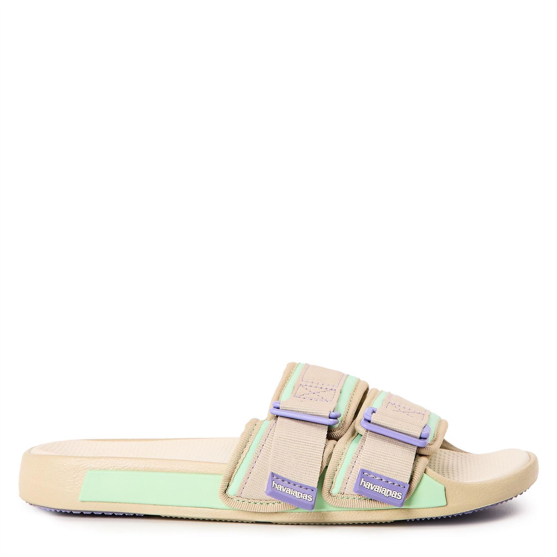 Havaianas Womens Hav. Slide Reloaded Beige 37 38 Flip Flops