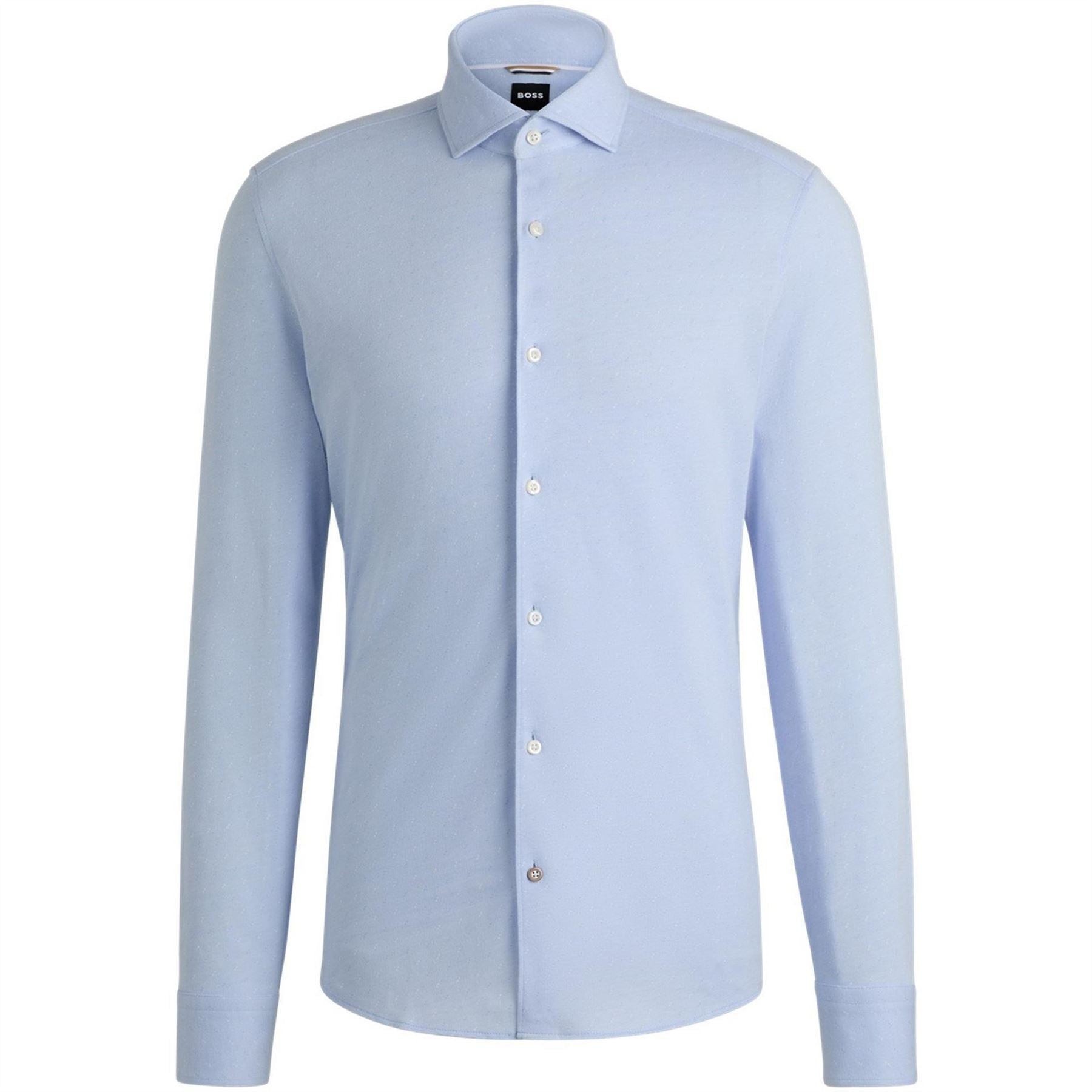 Boss Hbb Chal Spread Plain Long Sleeve Shirt