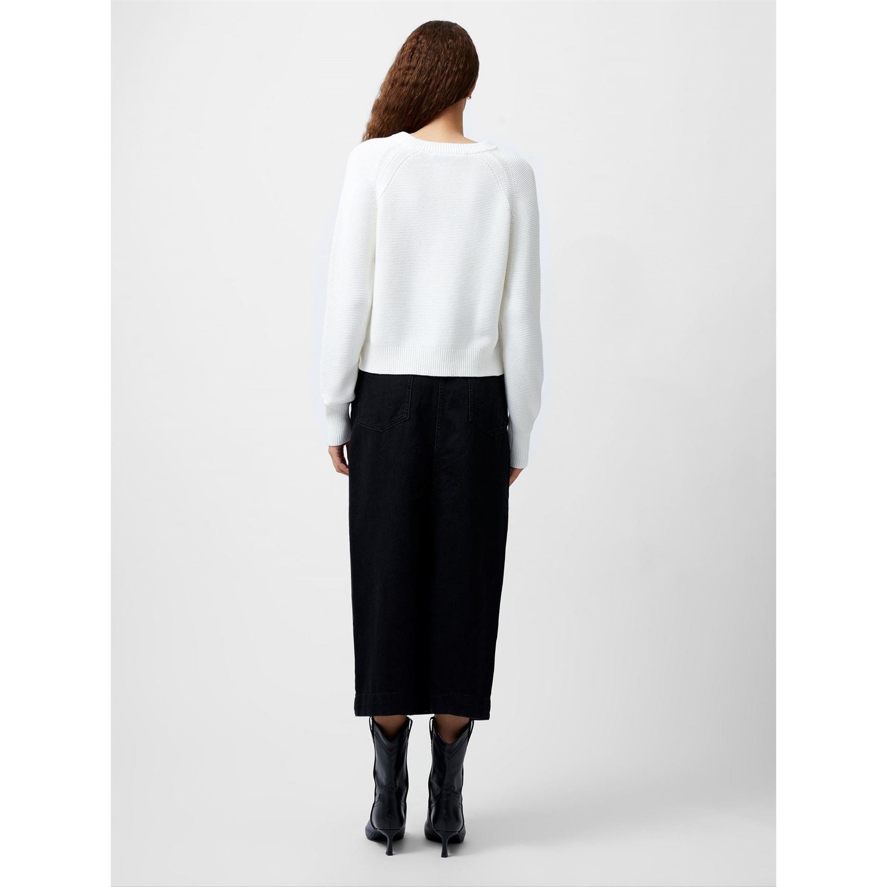 French Connection Lily Crew Neck Relaxed Fit Sweater
