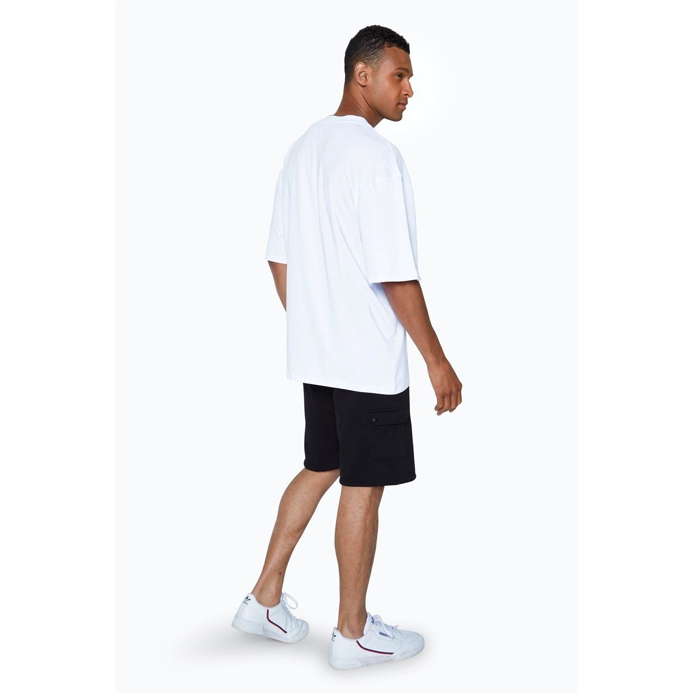 Hype Regular Fit Lettering Crew Neck T-Shirt