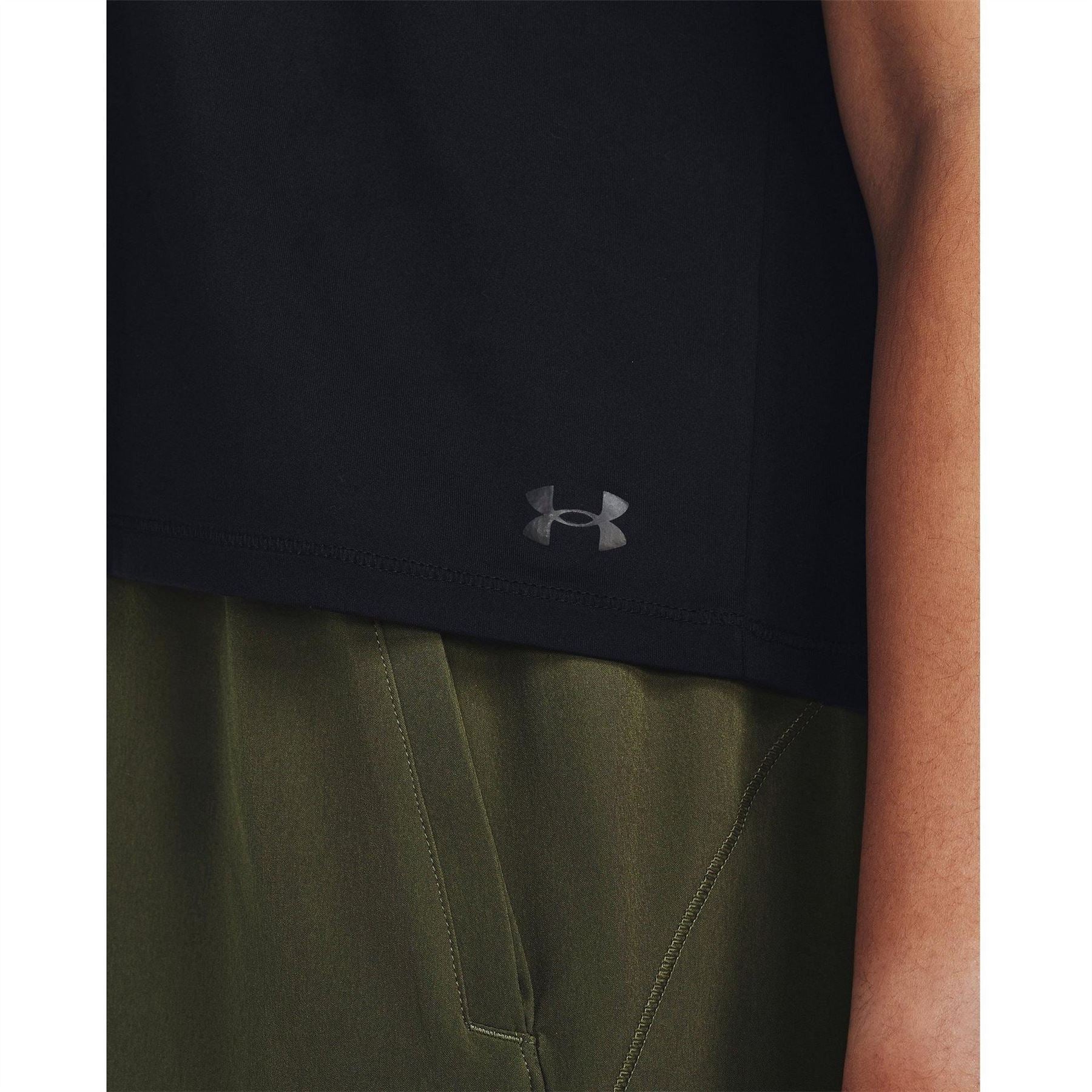Under Armour Womens Armour Motion Ss Gym Top