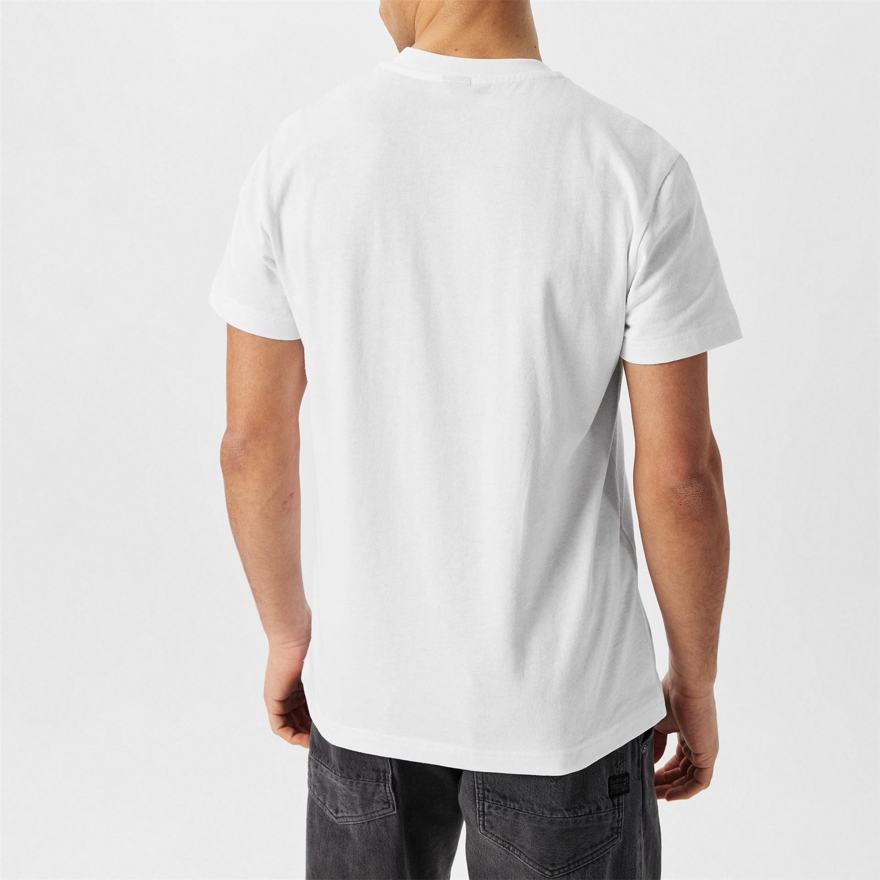 G Star Regular Fit Lettering Crew Neck T-Shirt