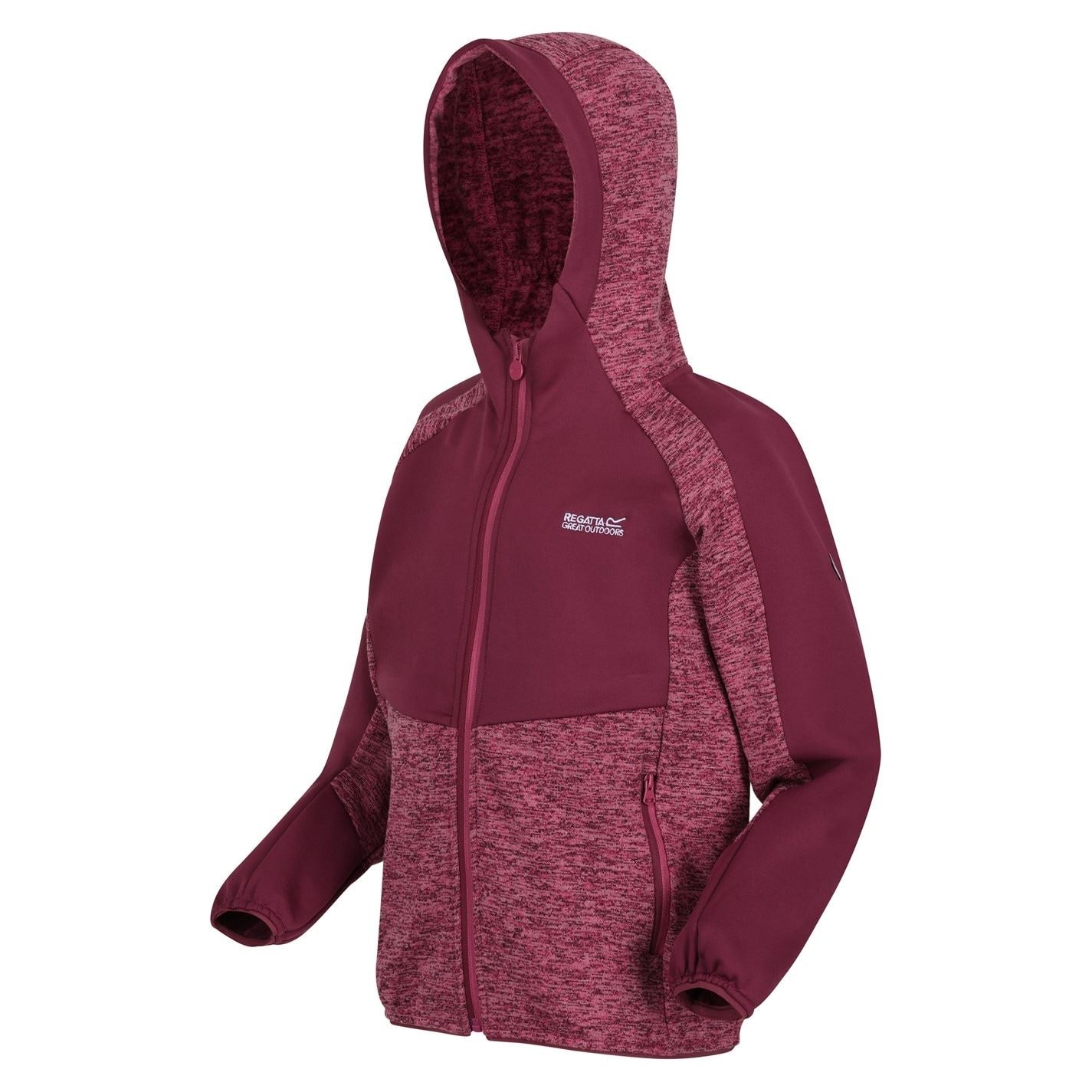 Regatta Dissolver Vi Heathered Hooded Fleece Jacket