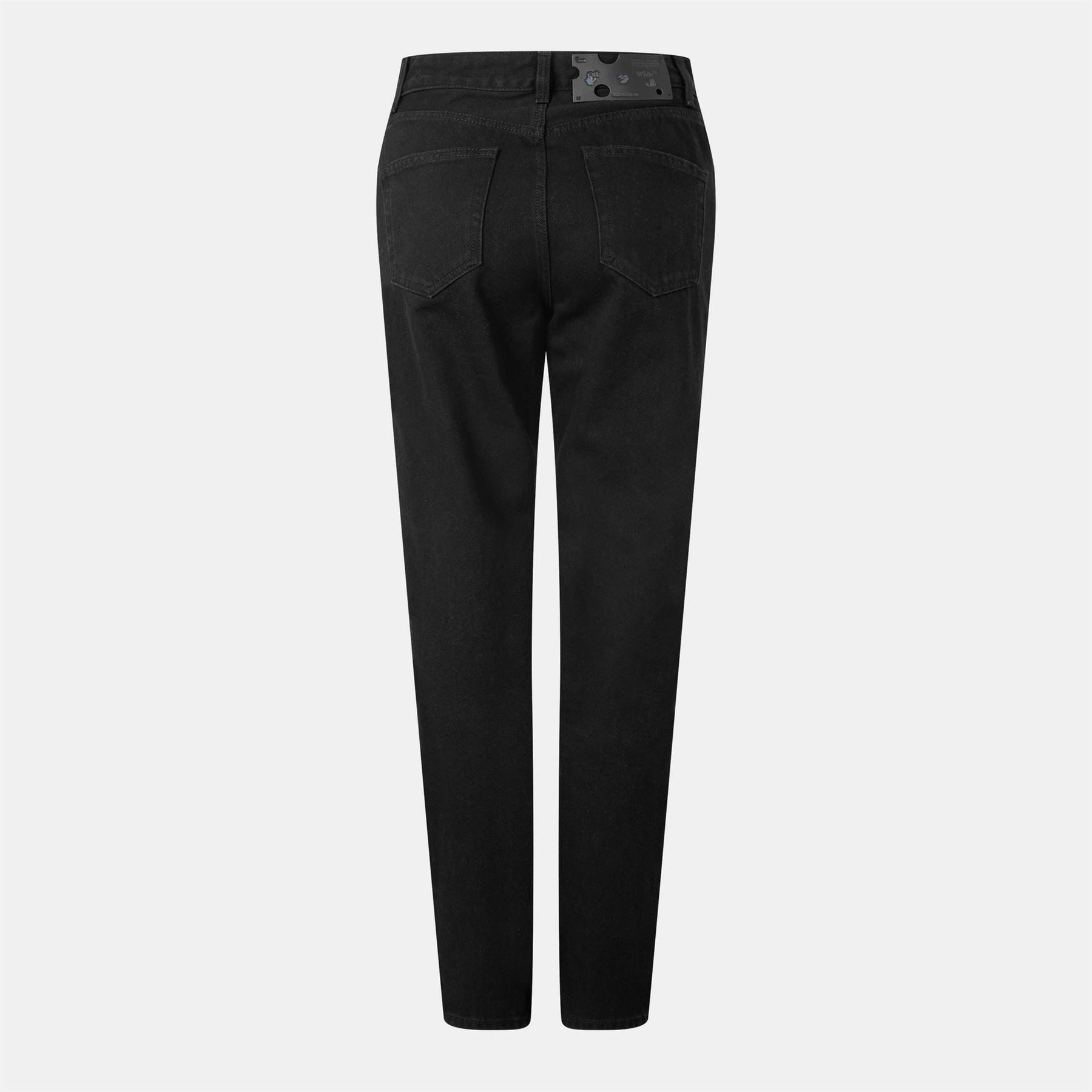 Off White Large Straight Denim Jeans