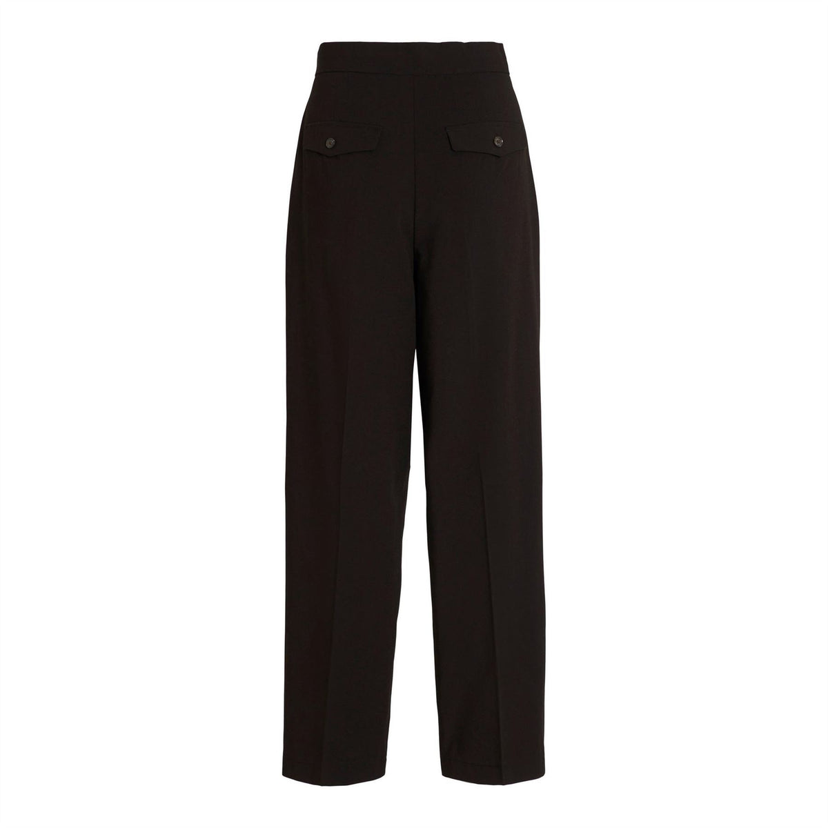 Vila Vclry Pleat Straight Trousers