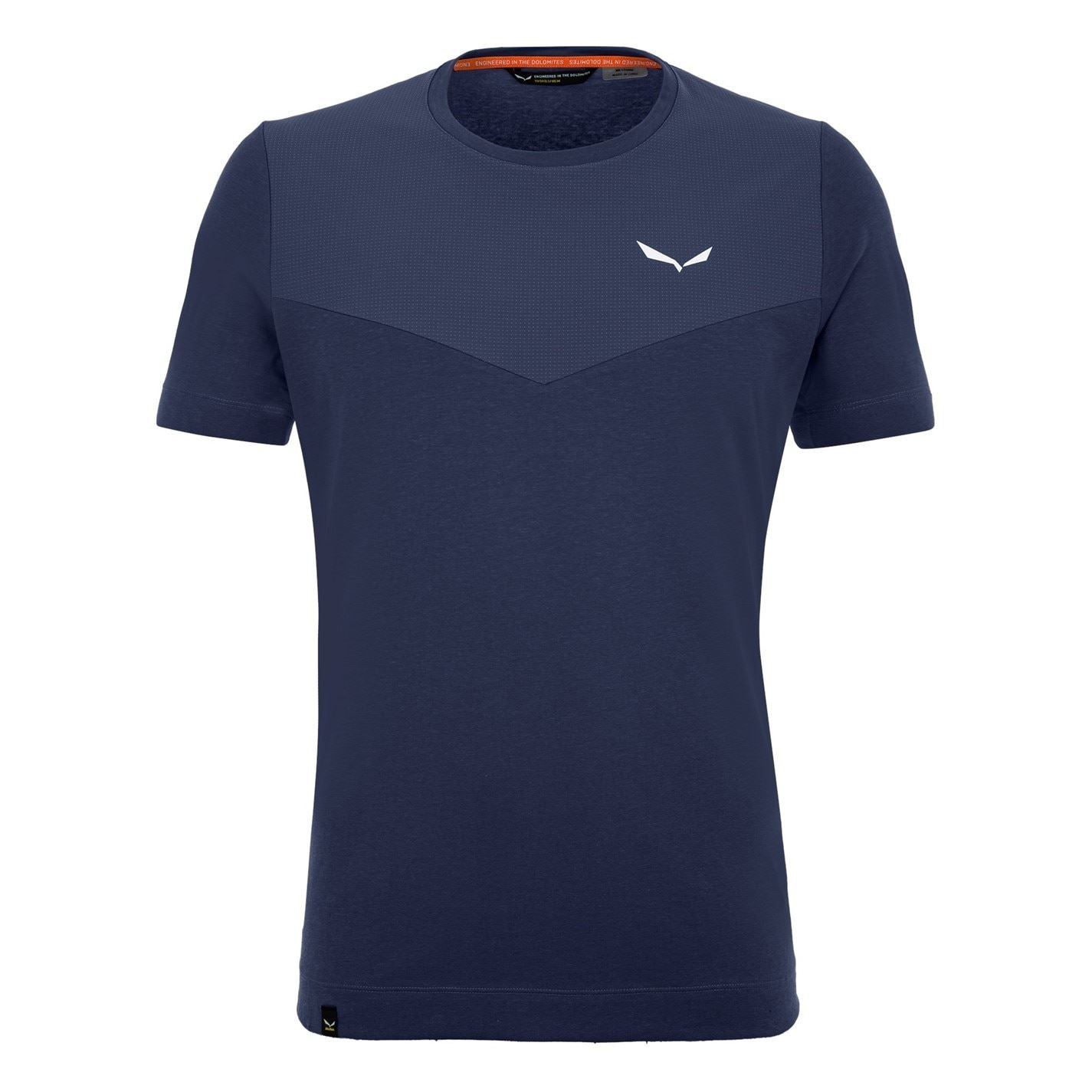 Salewa Crew Neck Regular Fit Short Sleeve T-Shirt
