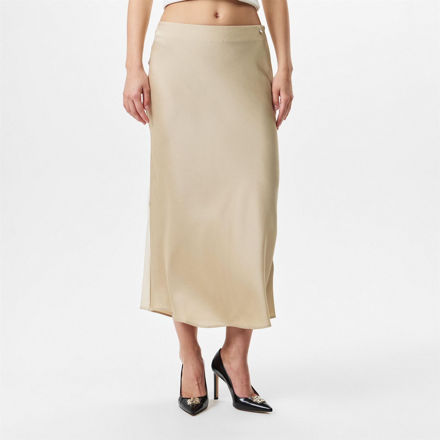 Boss C Visos Midi Slip Skirt