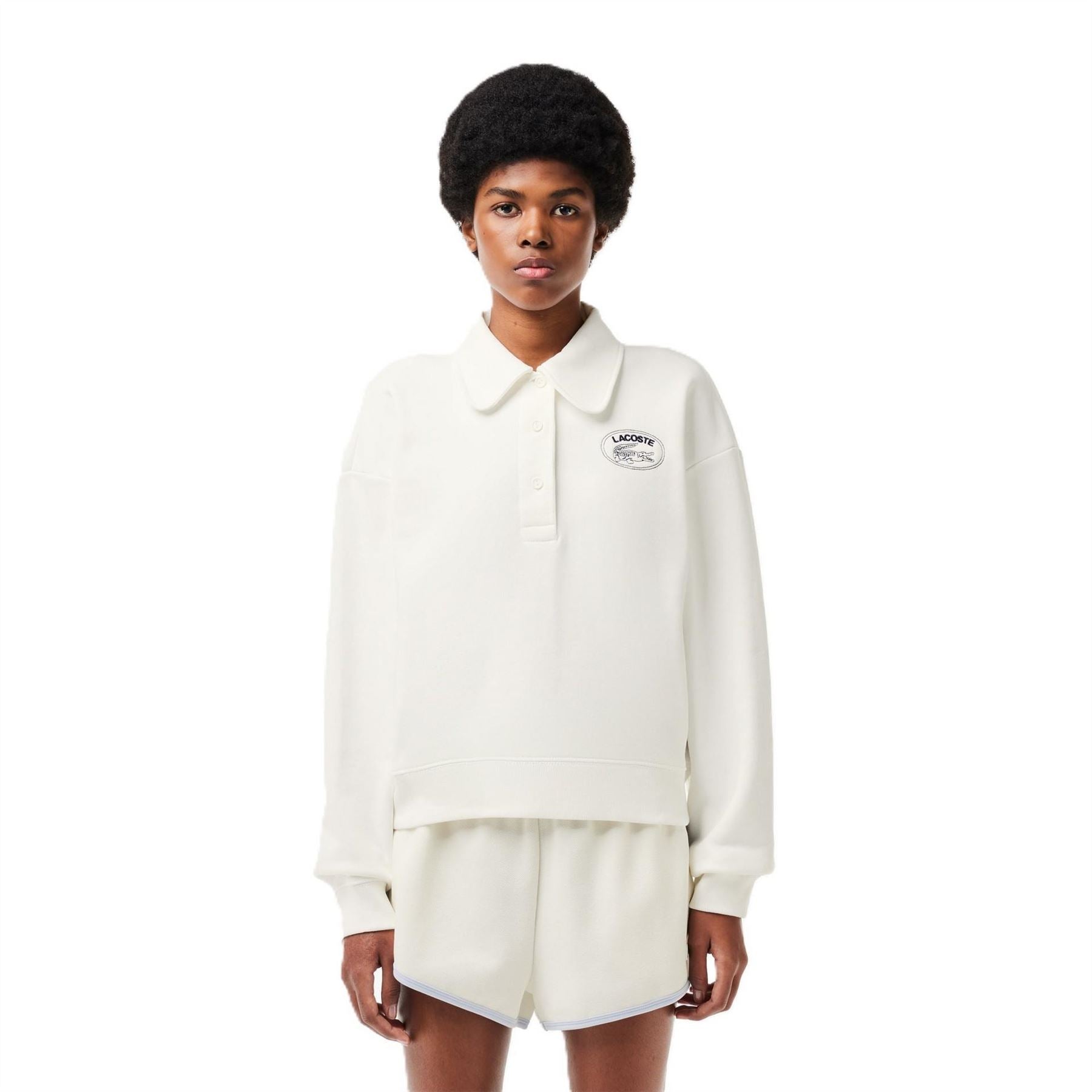 Lacoste Relaxed Fit Long Sleeve Sweatshirt