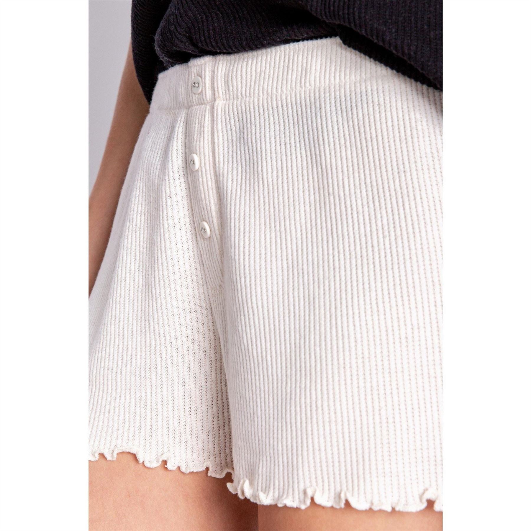 PJ Salvage Salvage Ribbed Shorts