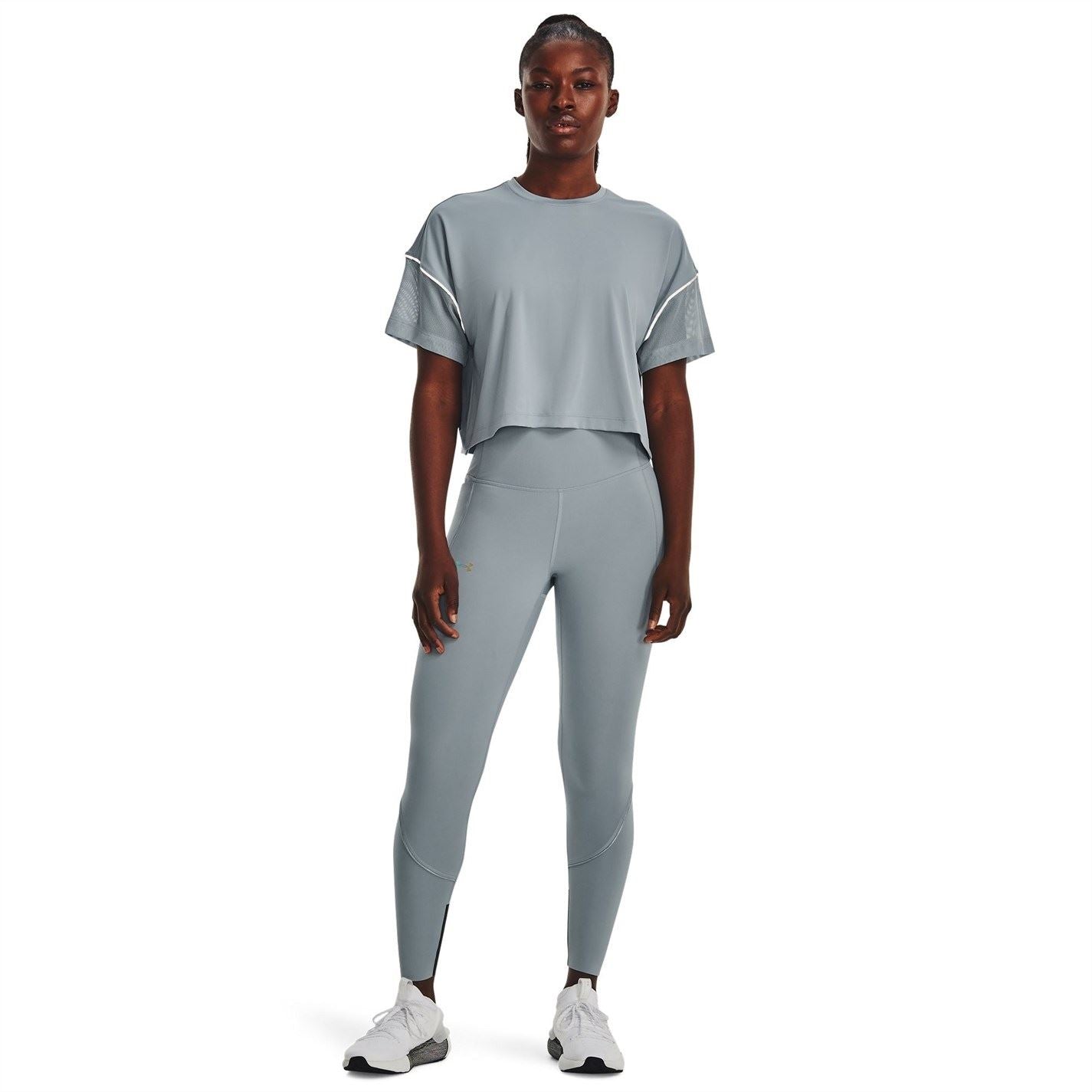 Under Armour Cropped Crew Neck Relaxed Fit T-Shirt