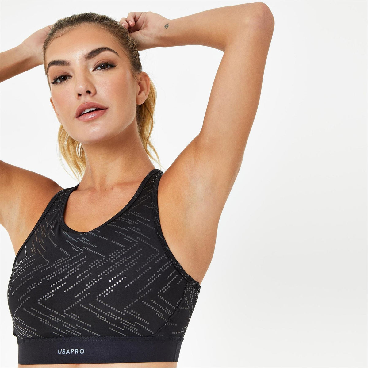 USA Pro Core Racer Back Sports Bra Ladies
