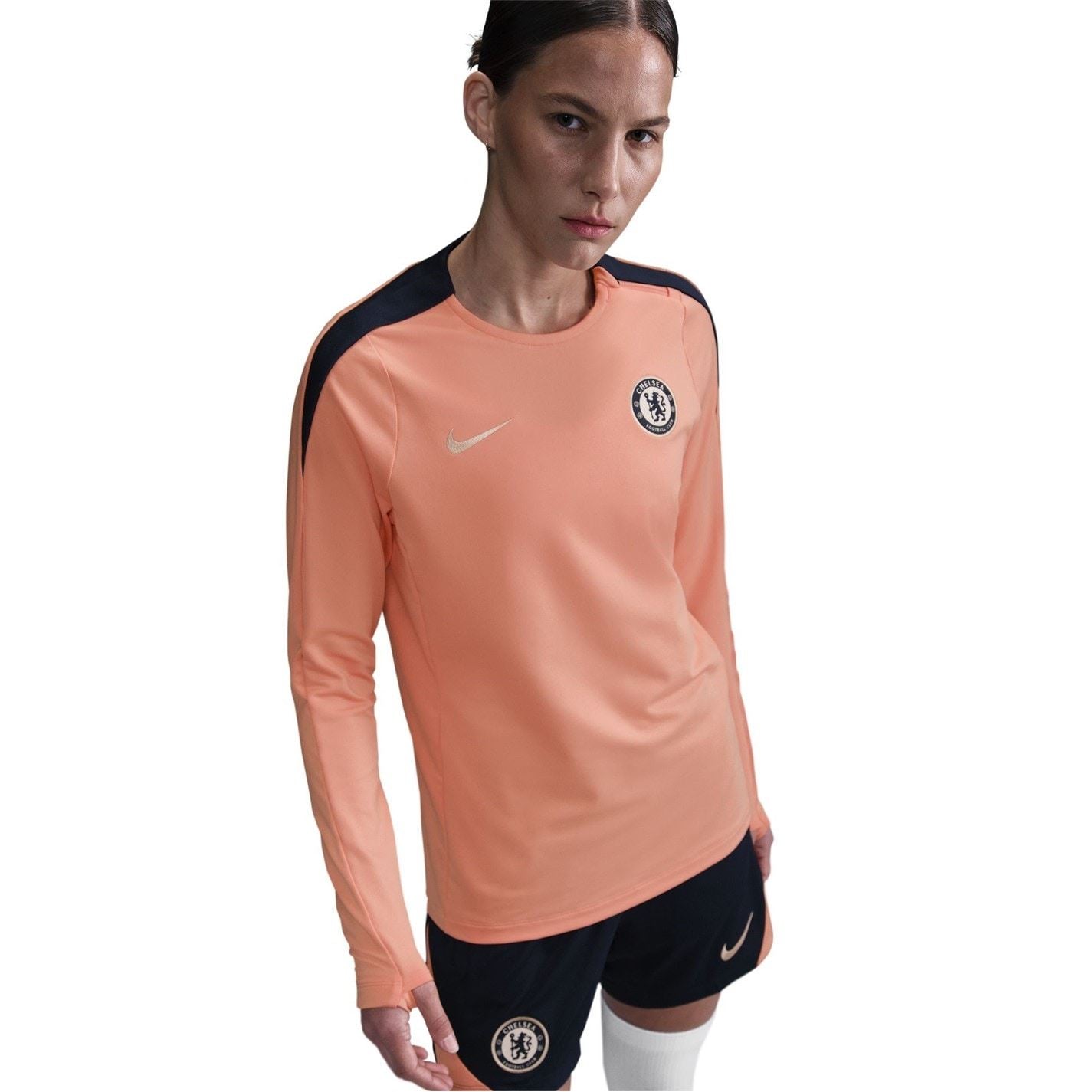 Nike Chelsea Regular Fit Raglan Sleeve Drill Top