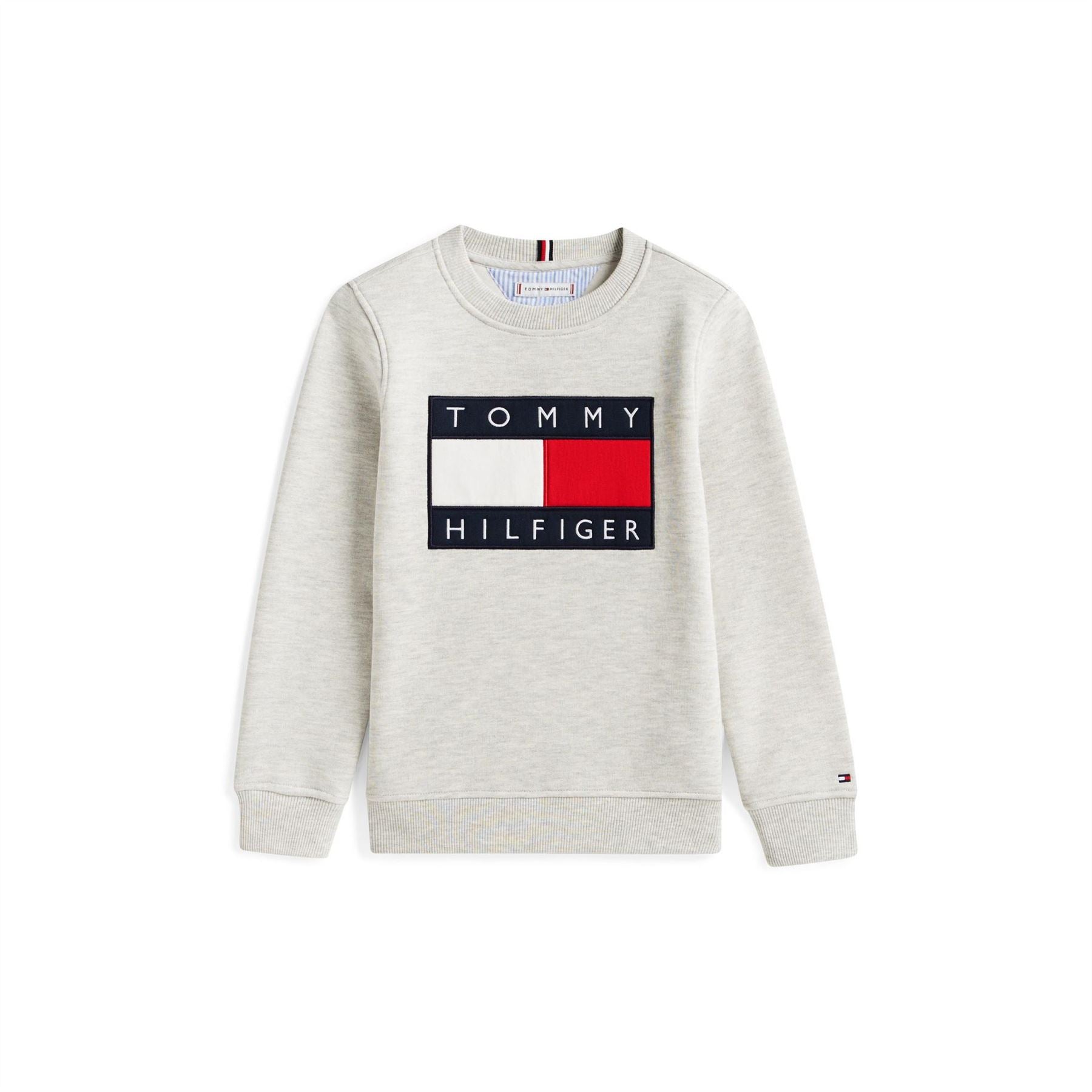 Tommy Hilfiger Heritage Embroidered Crew Neck Long Sleeve Sweatshirt