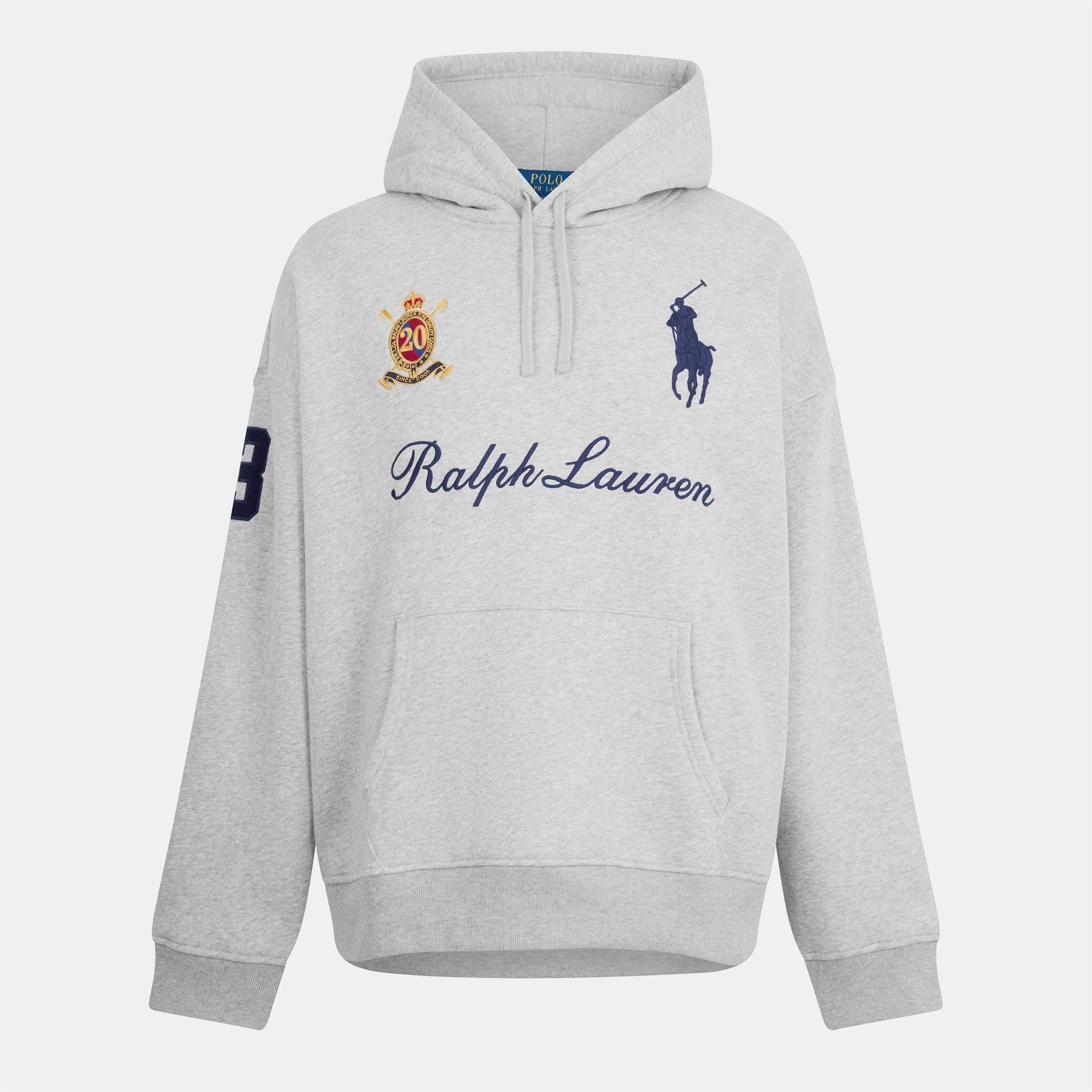 Polo Ralph Lauren Embroidered Hooded Neck Long Sleeve Sweatshirt