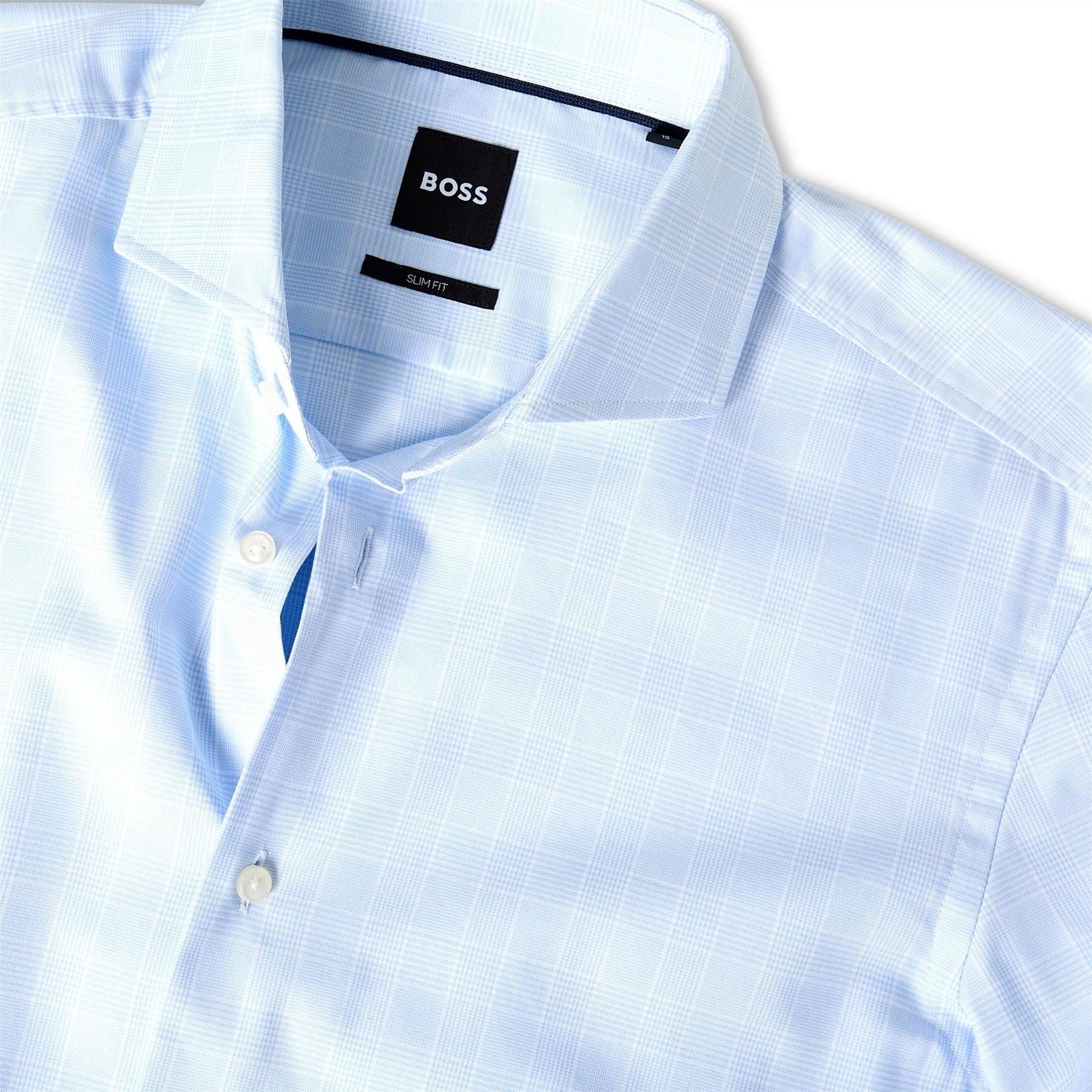 Boss Hank Spread Long Sleeve Oxford Shirt
