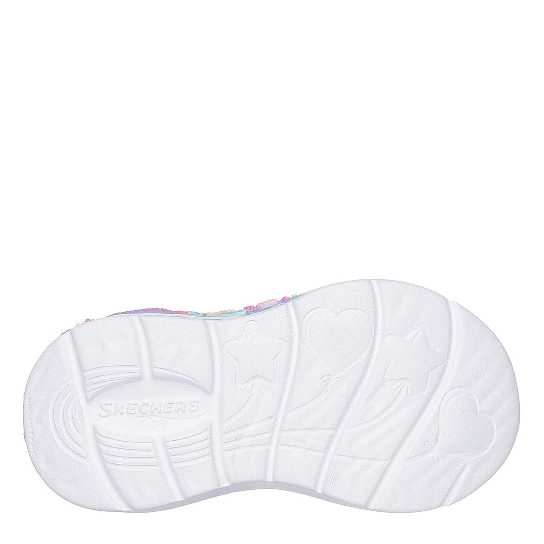 Skechers Leather Light Up Trainers