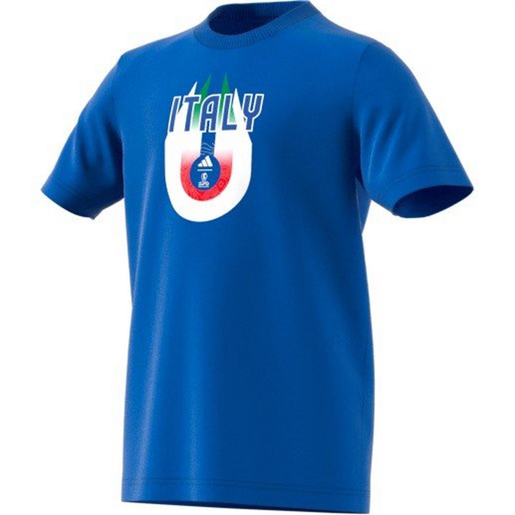 adidas Italy Tee Crew Neck T-Shirt