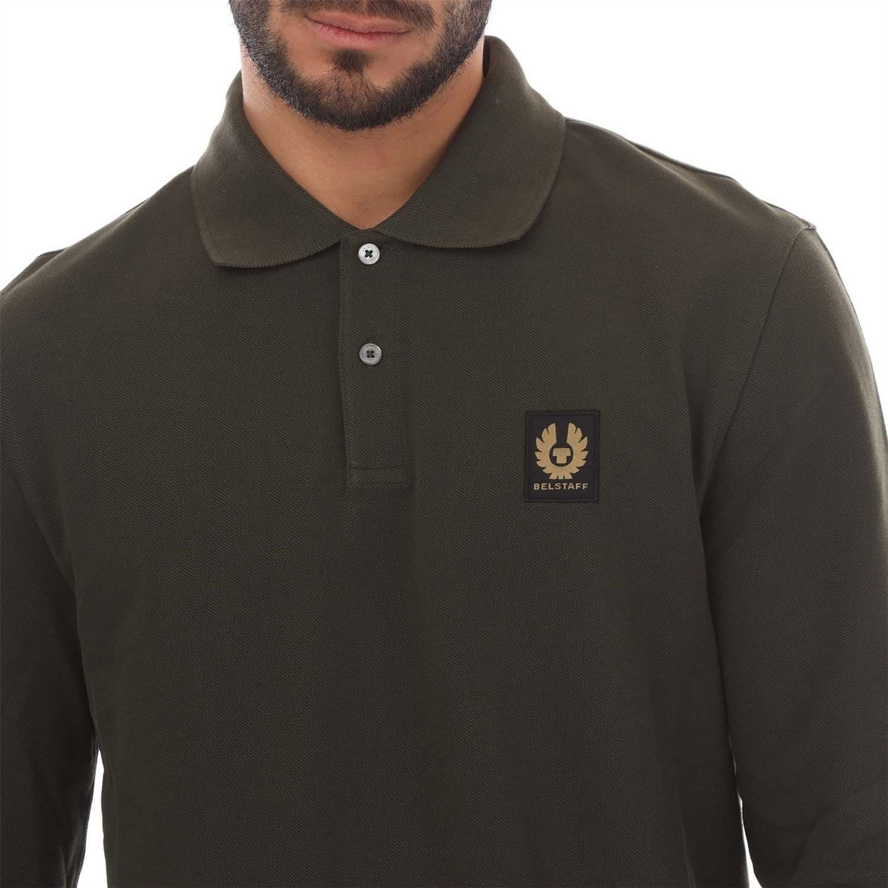 Belstaff Long Sleeved Polo Shirt