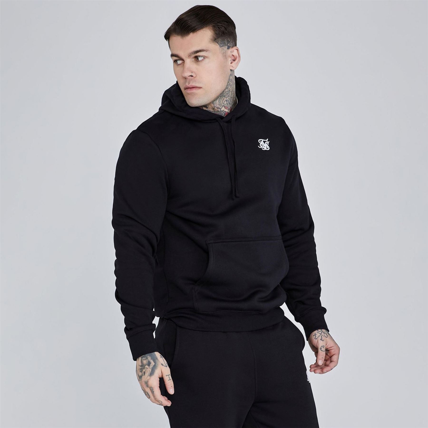 SikSilk Hooded Regular Fit Sweatshirt