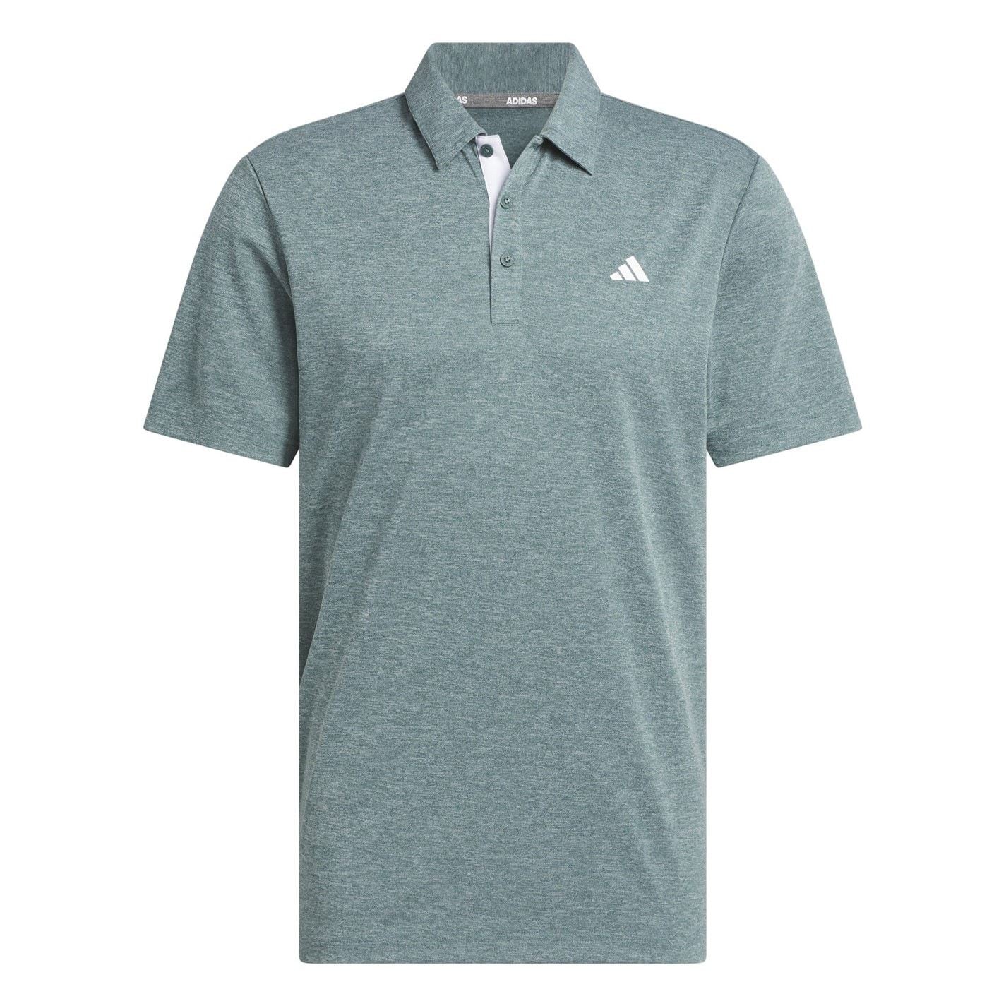 adidas Mens Heather Polo Shirt