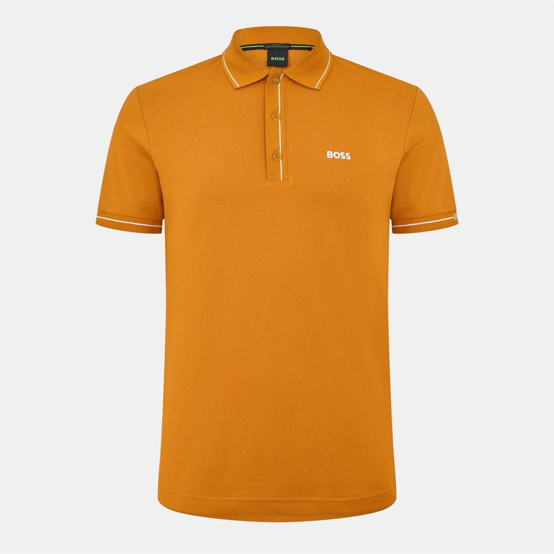 Boss Collared Neck Short Sleeve Regular Fit Shirt
