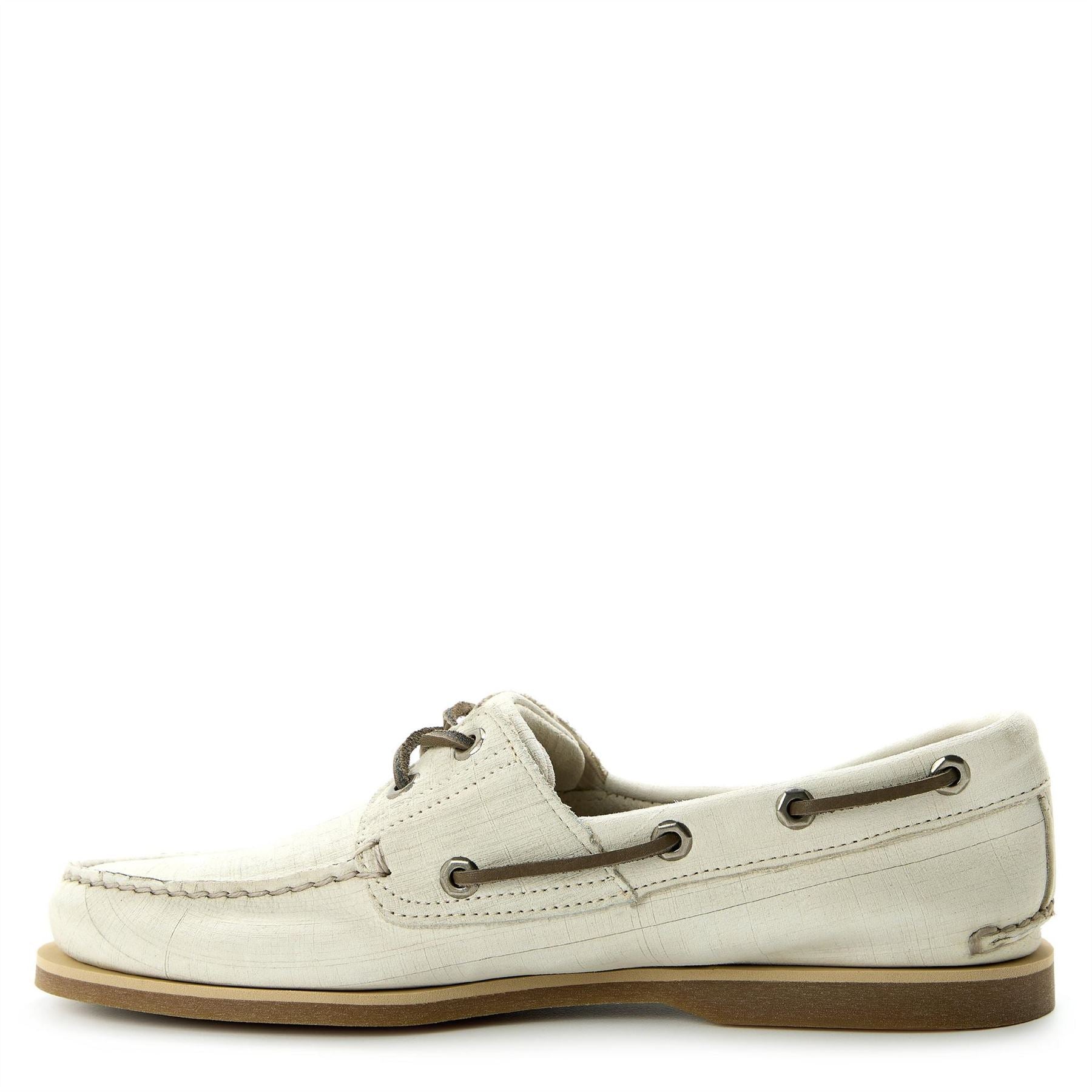 Timberland Classic Textured Lace Up Boat Shoes