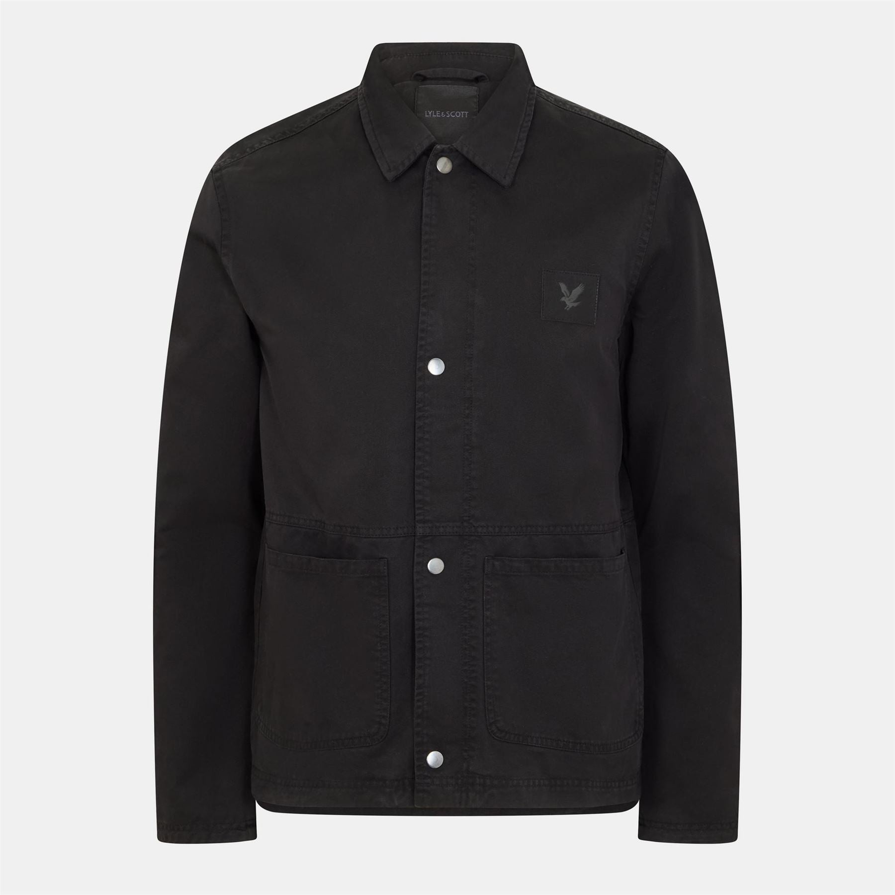 Lyle and Scott Collared Neck Regular Fit Chore Coat