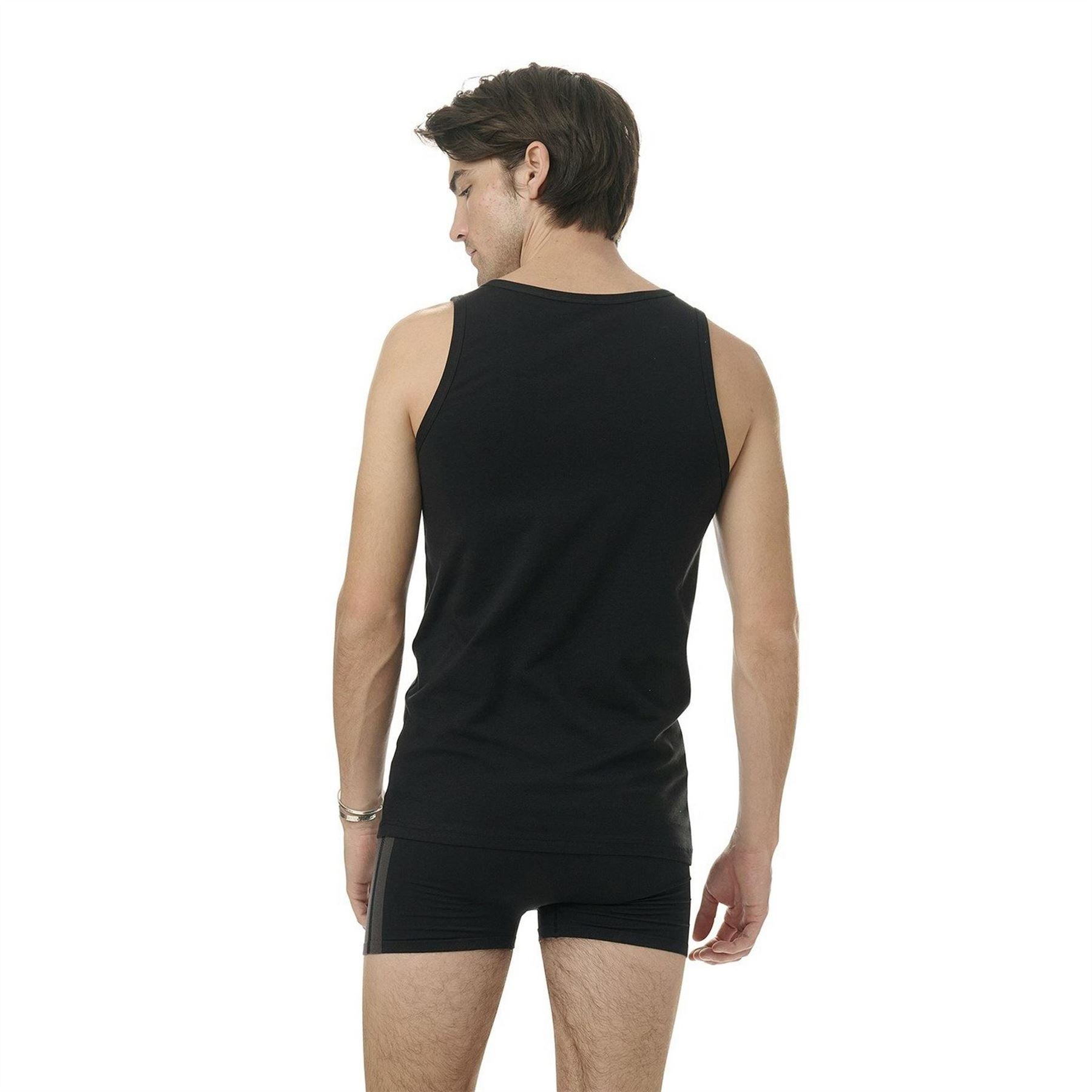 adidas 2 Pack Slim Fit Scoop Neck Tank