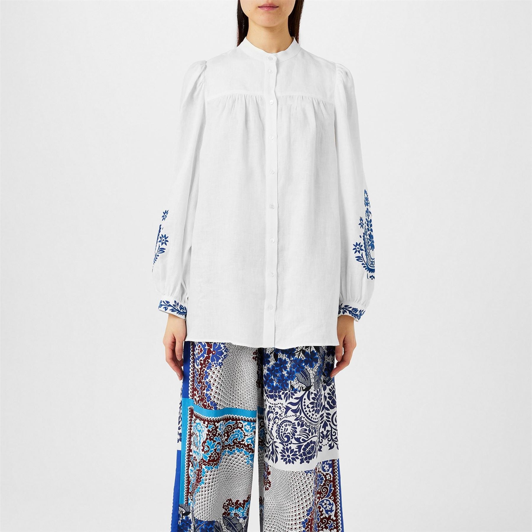 Weekend Max Mara Carnia Long Sleeve Plain Shirt