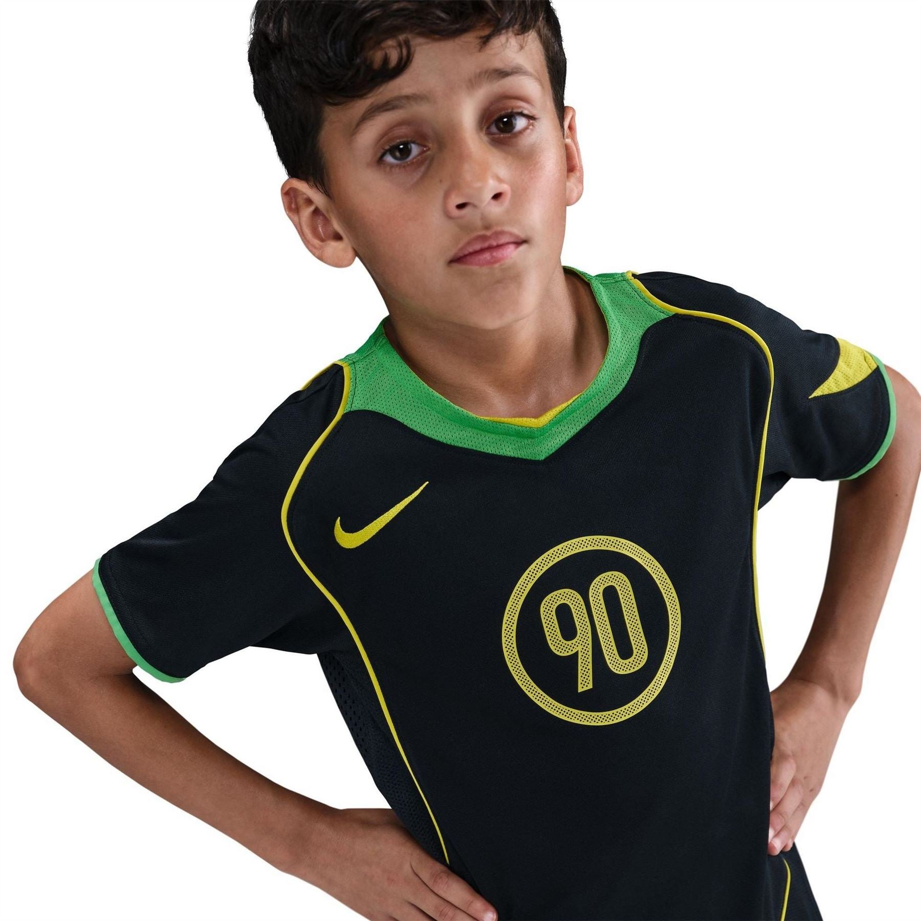 Nike T90 Energy V-Neck Raglan Short Sleeve Jersey