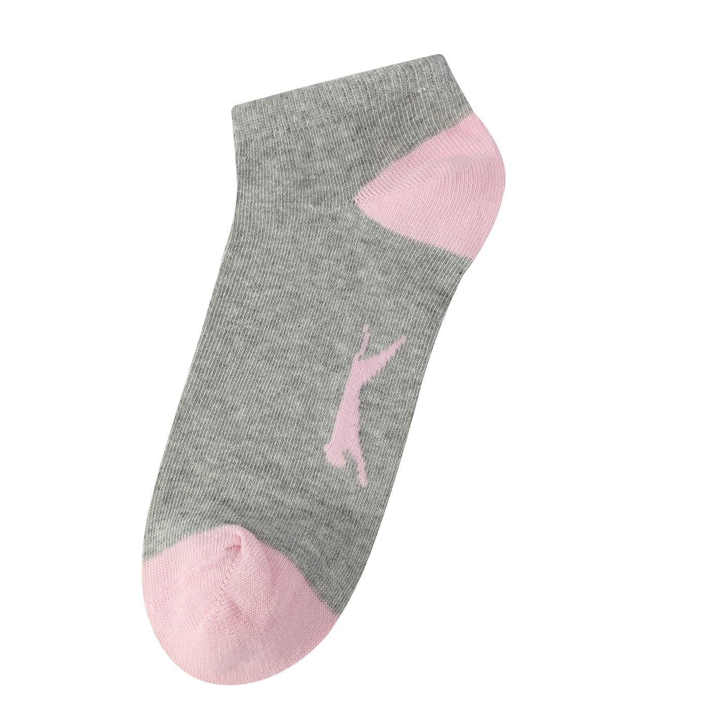 Slazenger Trainer Socks 5 Pack Ladies