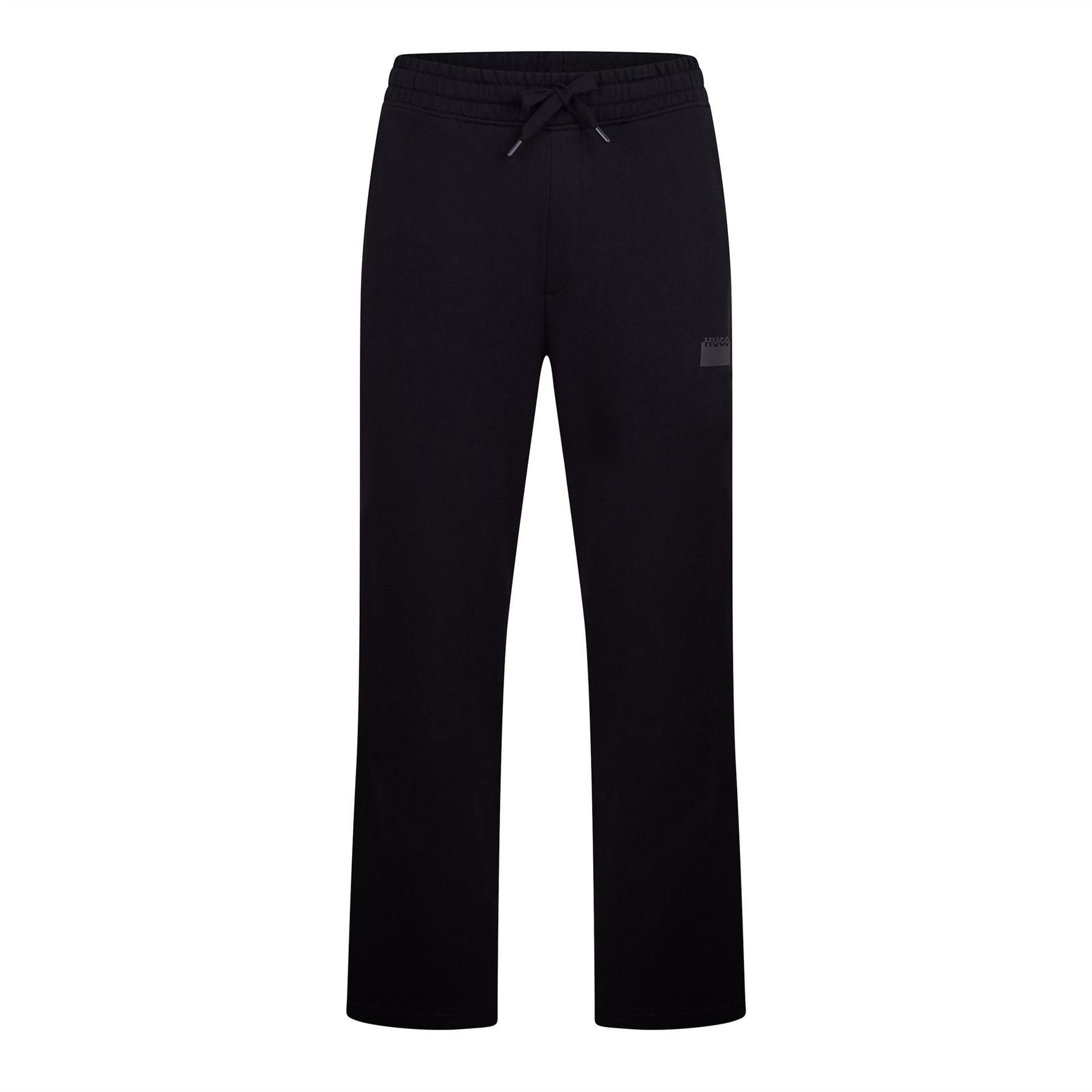 Hugo Delastpan Solid Patterned Straight Sweatpants
