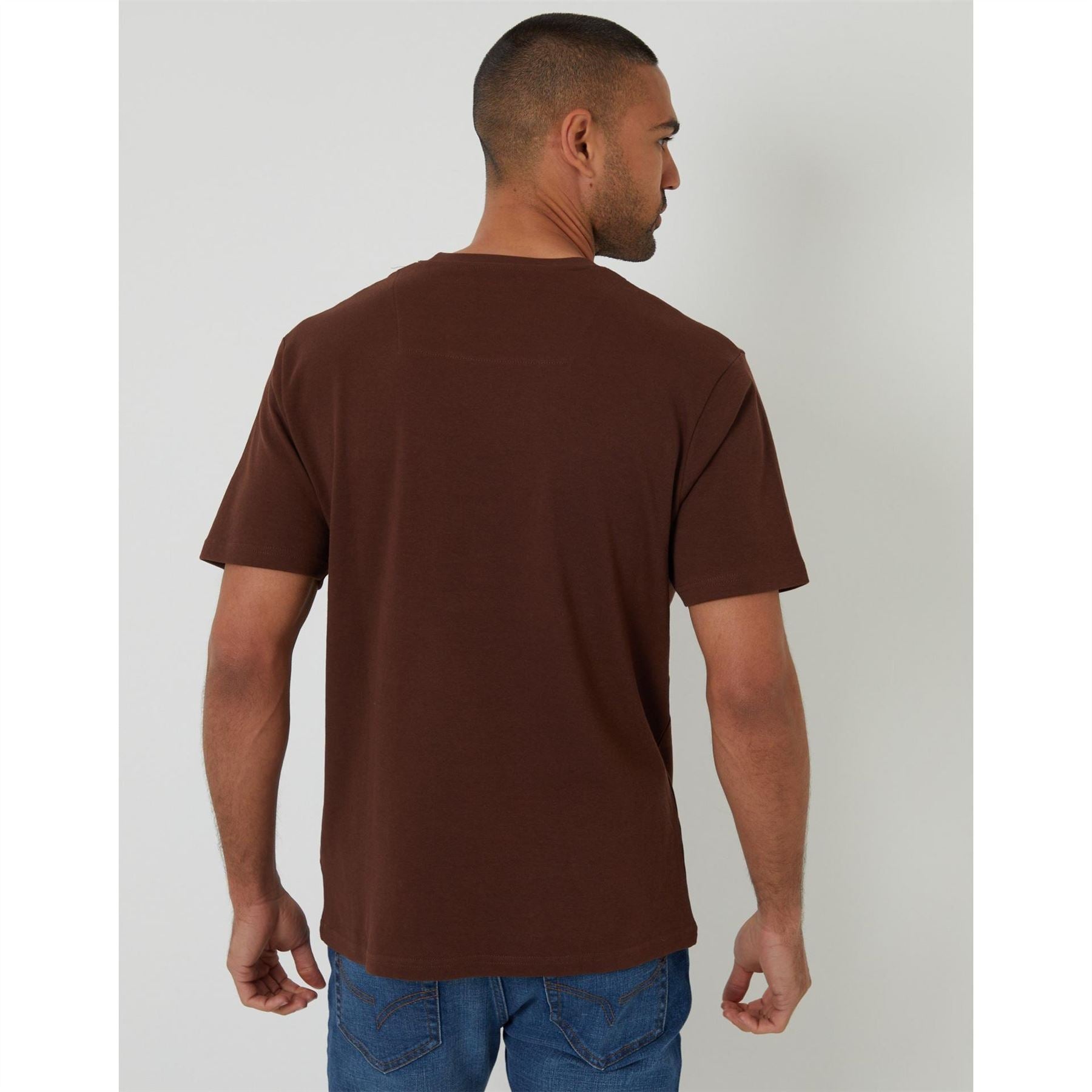 Threadbare Havana Regular Fit Crew Neck T-Shirt