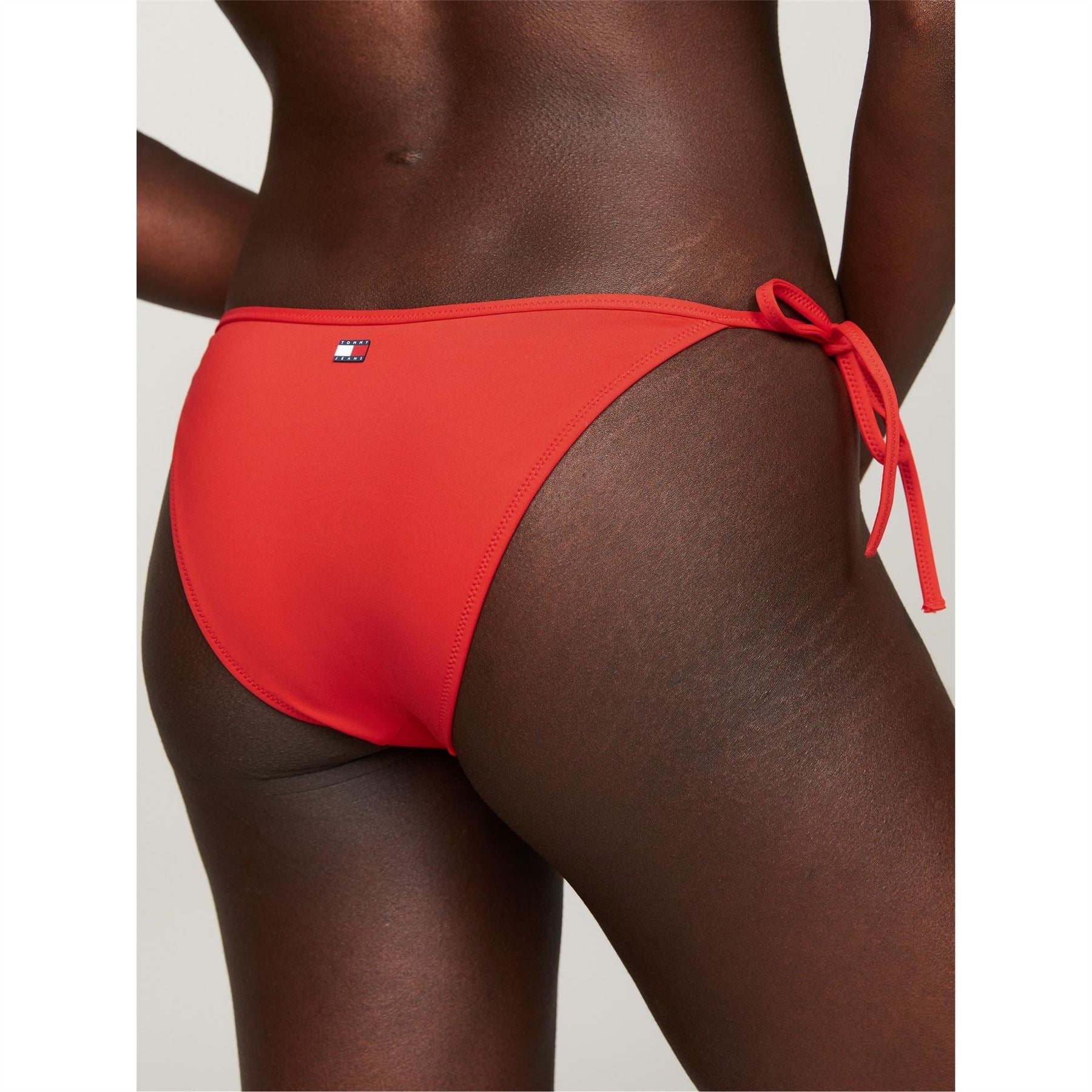 Tommy Hilfiger Chk String Tie Side Bikini Bottom