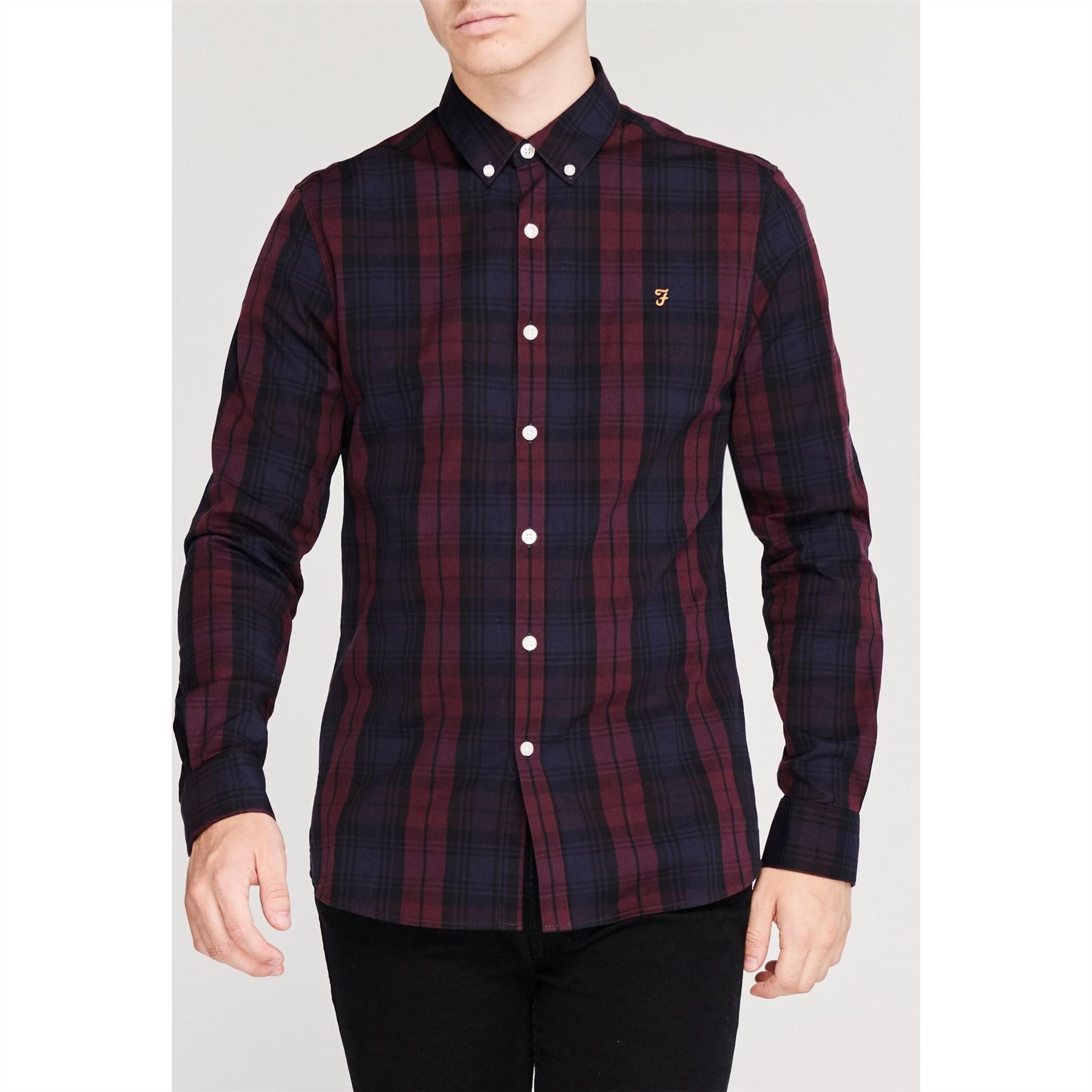 Farah Checked Shirt