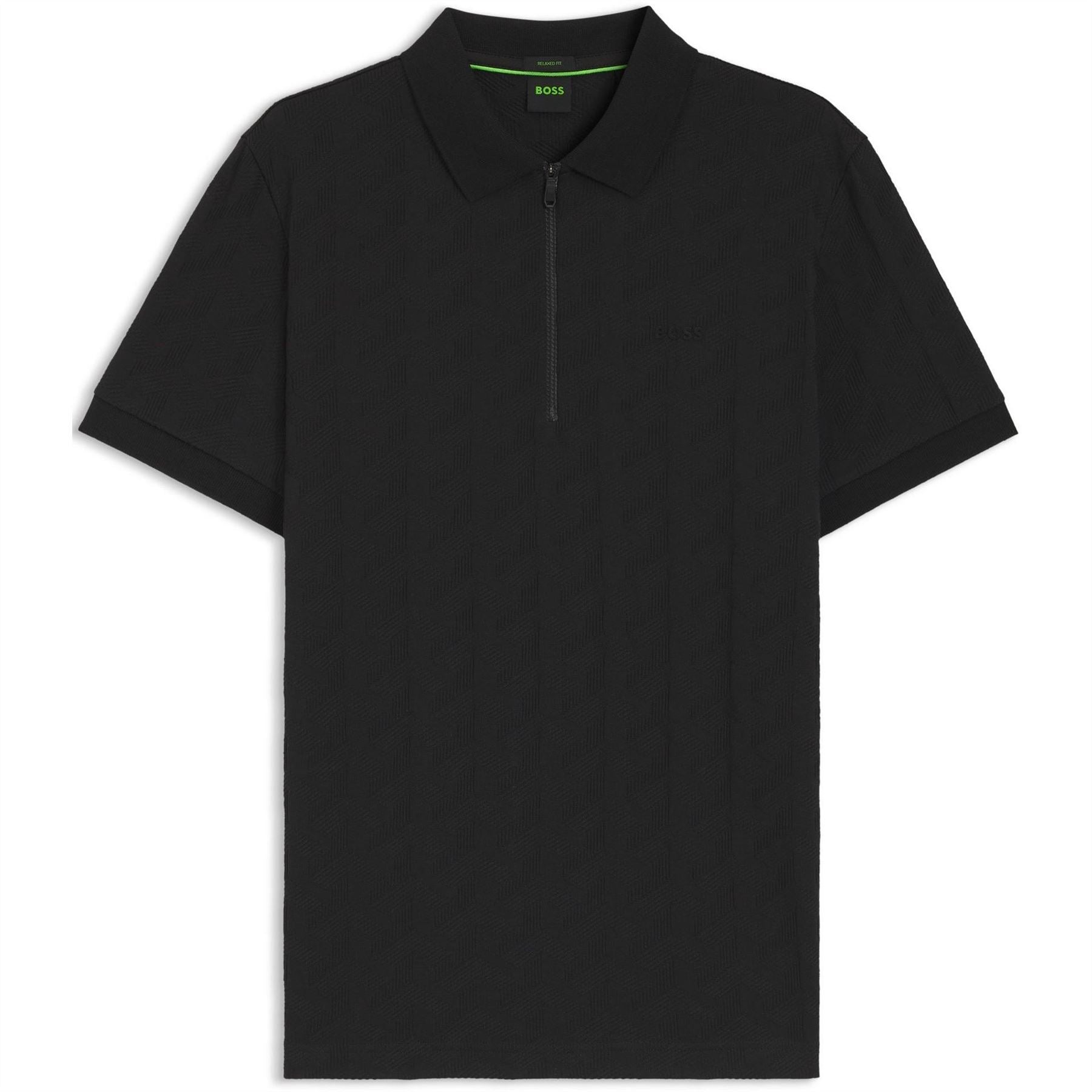 Boss HBG Mirror QZ Slim Fit Short Sleeve Polo Shirt