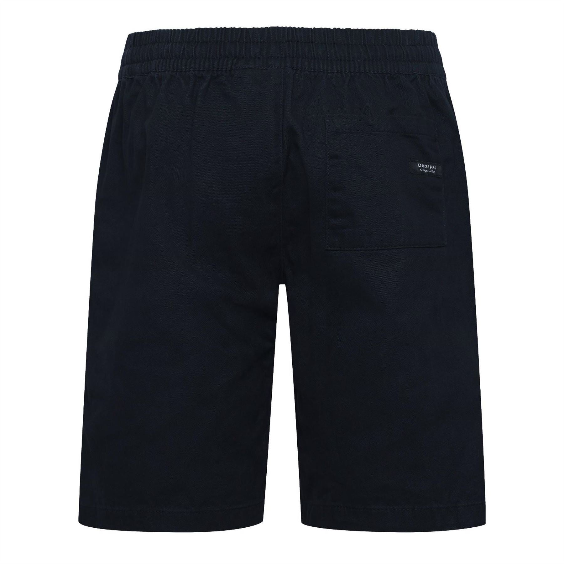Crosshatch Blansmoore Solid Bermuda Shorts with Elasticated Waistband