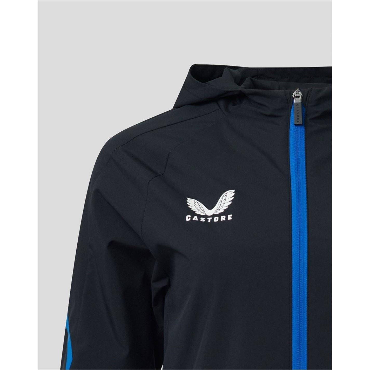 Castore Hooded Windbreaker Long Jacket