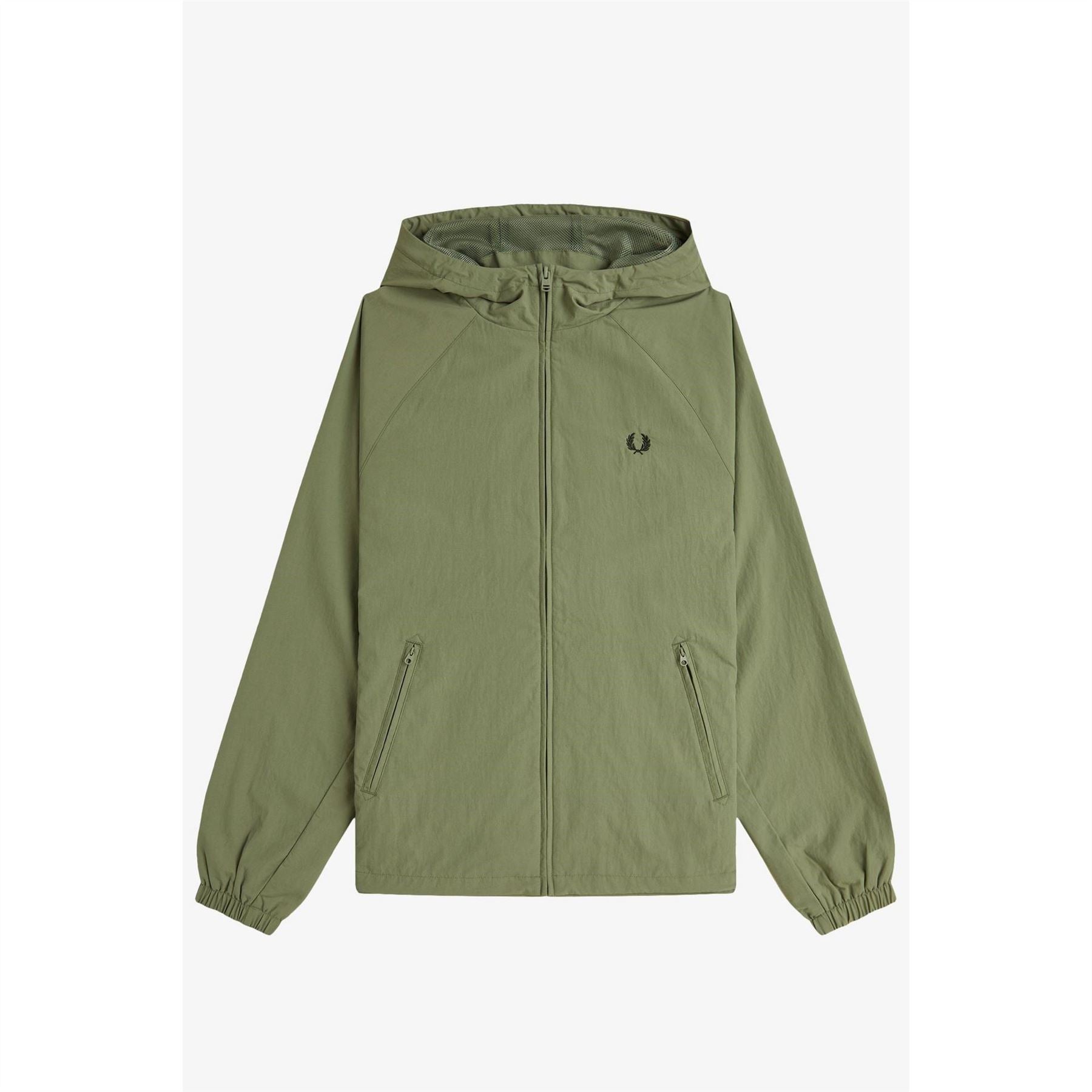 Fred Perry Taslan Hooded Shell Rain Anorak