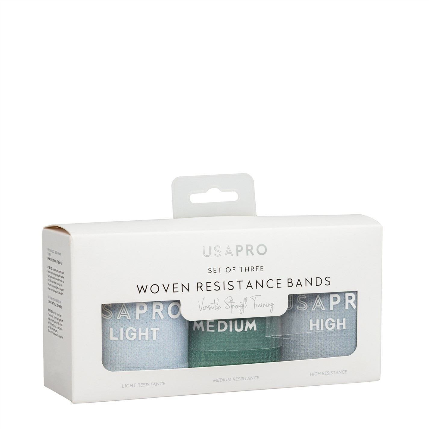 USA Pro Woven Resistance Band Trio