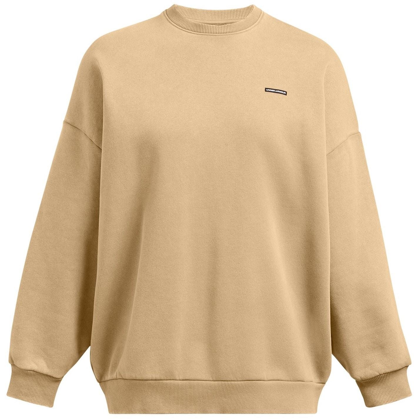 Under Armour Icon Crew Neck Ribbed Collar Long Sleeve Sweatshirt